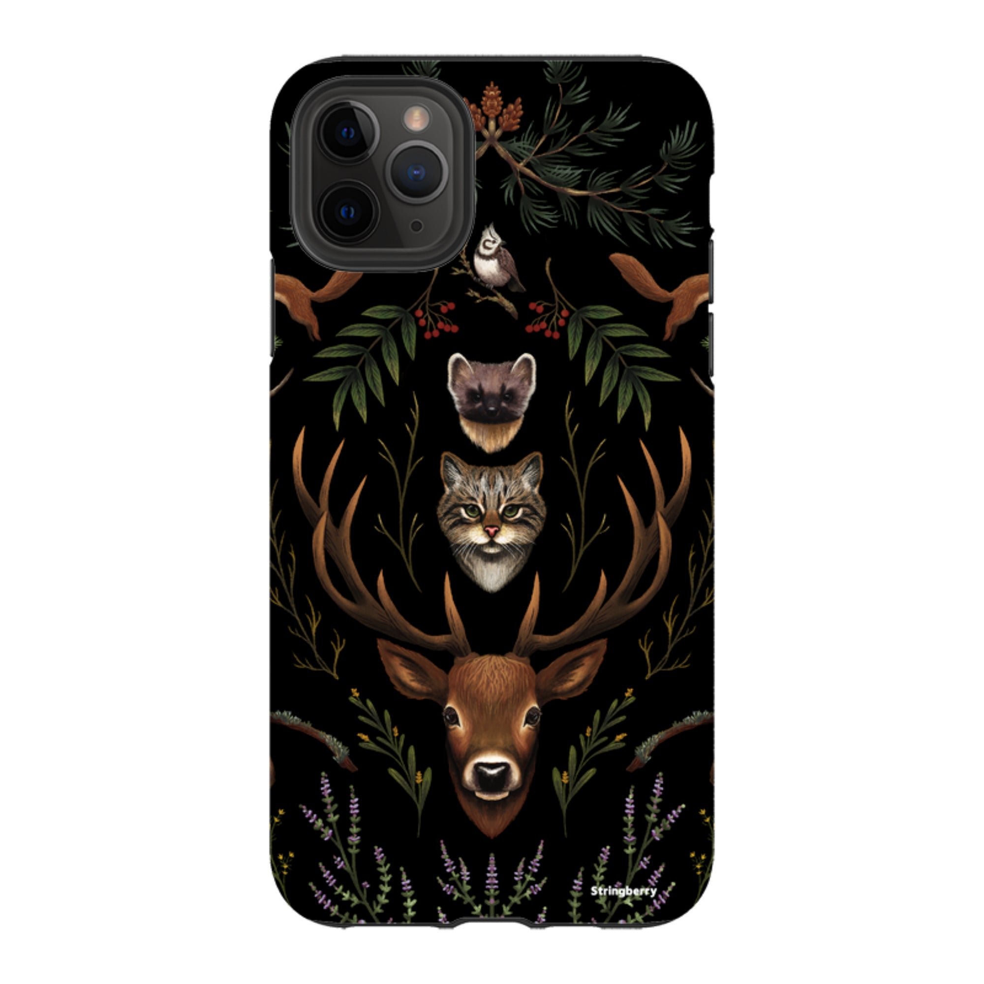 iPhone Tough Case - Highland Wildlife By Anna Stead