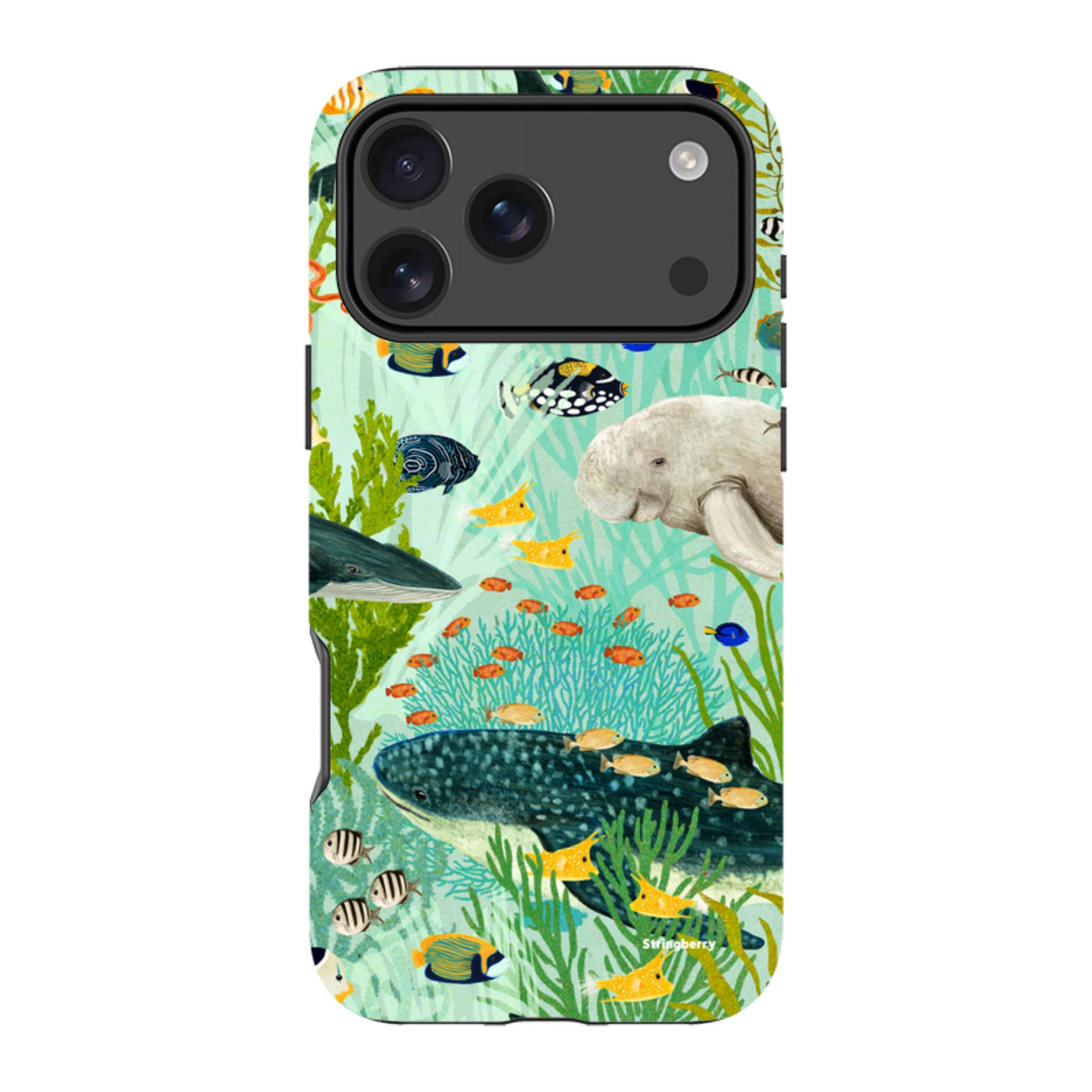 iPhone Tough Case - Sea Life By Katherine Quinn