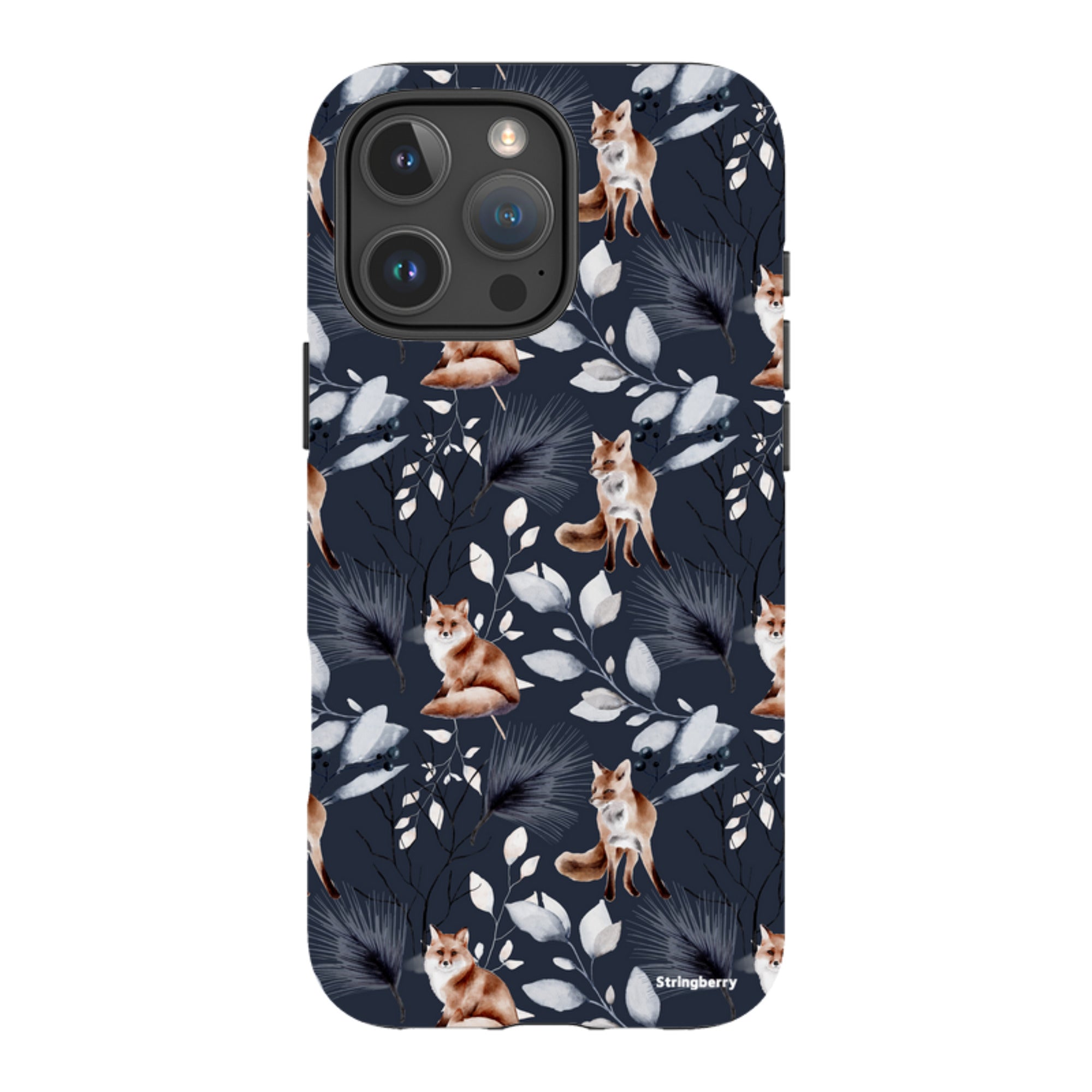iPhone Tough Case - Foxy Xmas