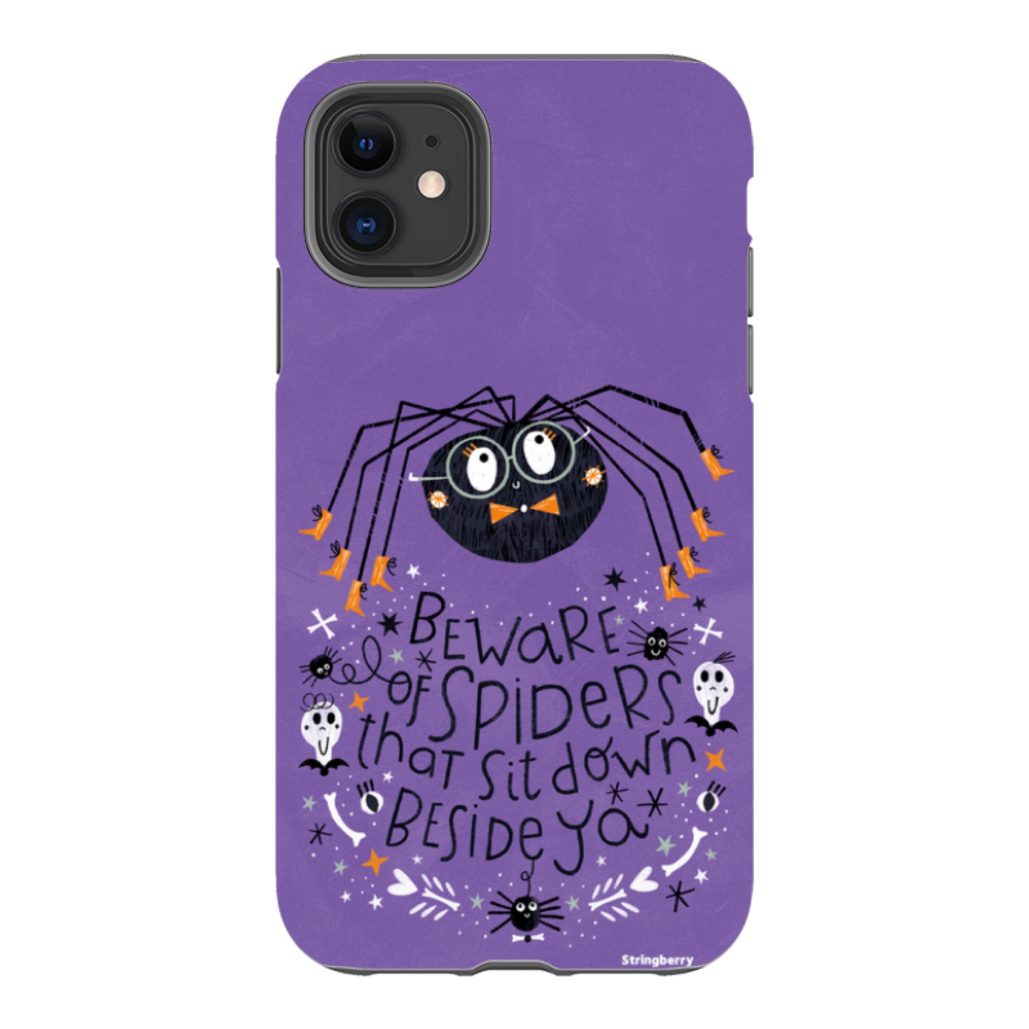 iPhone Tough Case - Spider By Ali Brookes
