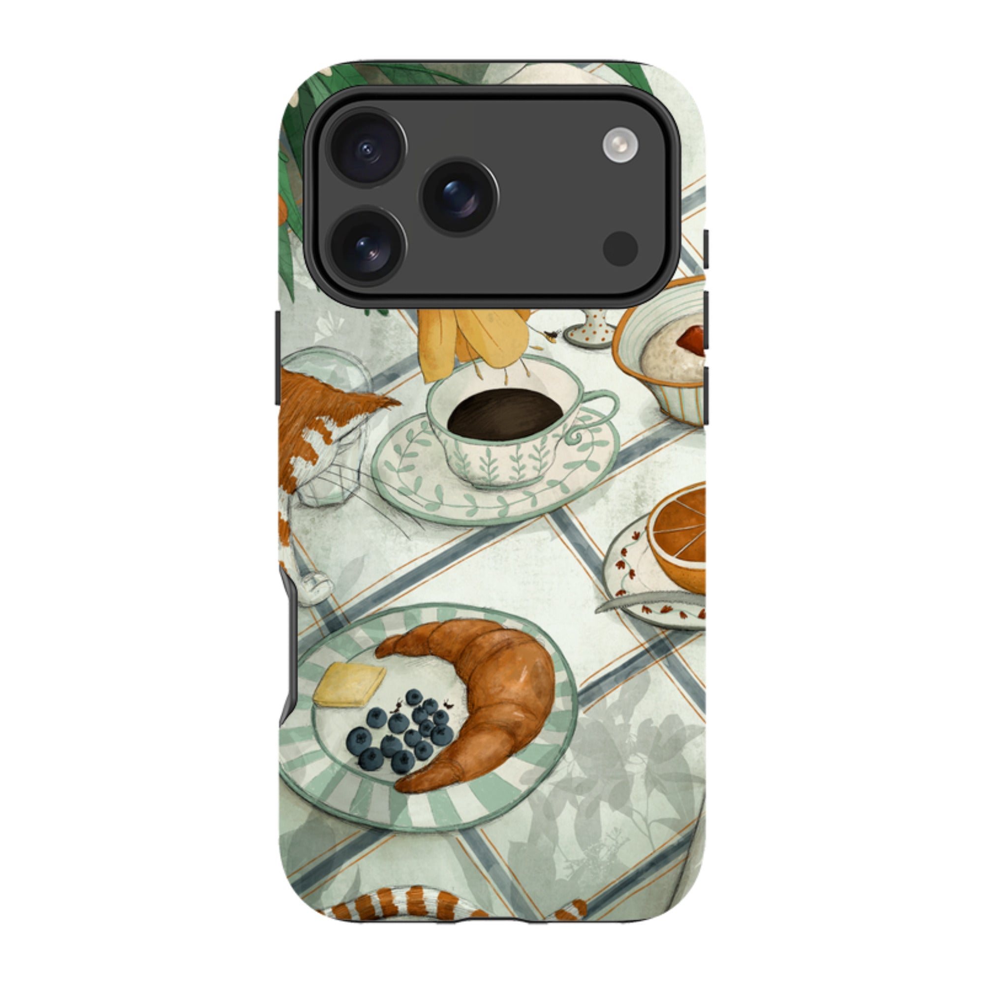 iPhone Tough Case - Hungry Friends By Maja Lindberg