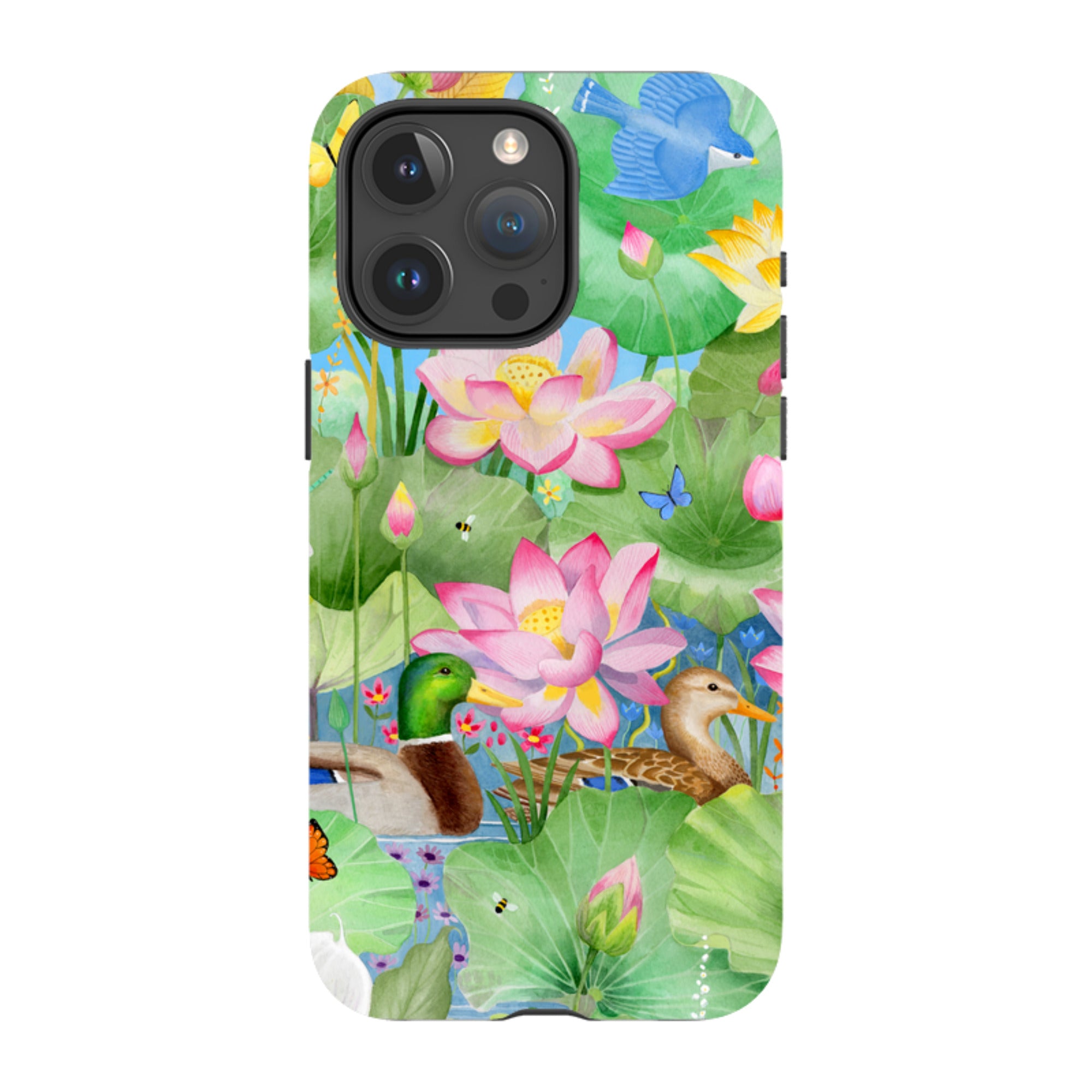 iPhone MagSafe Tough Case -  Waterlily Pond By Bex Parkin