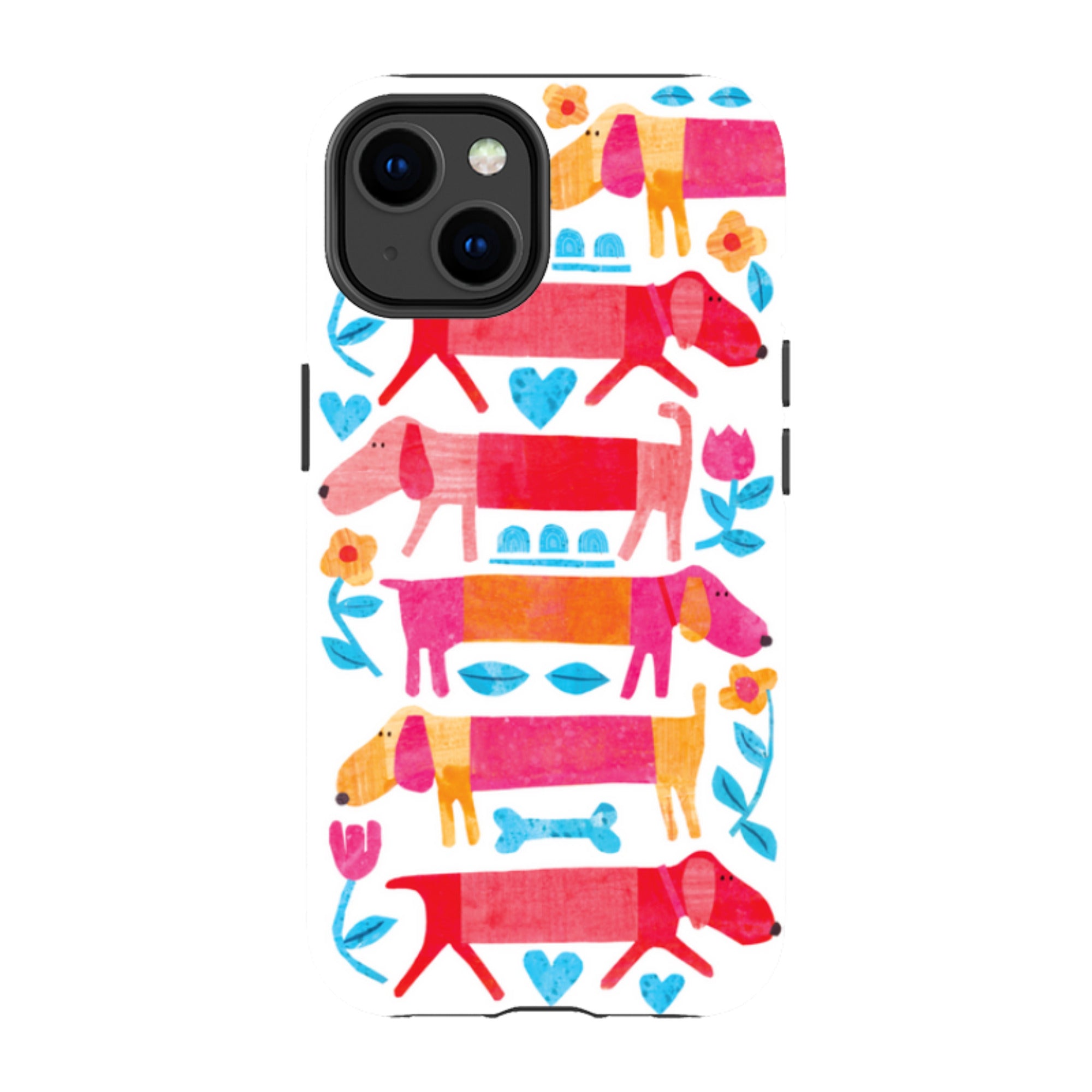 iPhone MagSafe Tough Case - Sausage Dog By Tracey English