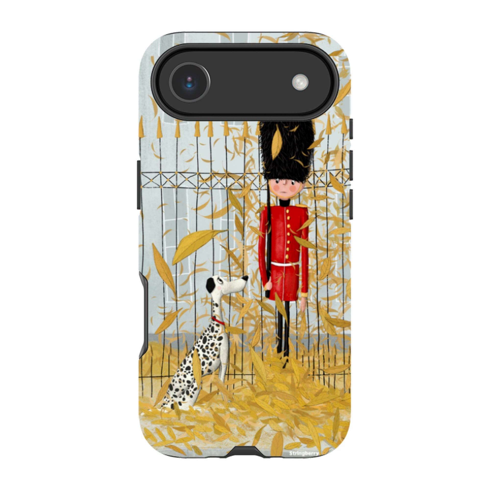 iPhone Tough Case - London In Leaves By Maja Lindberg