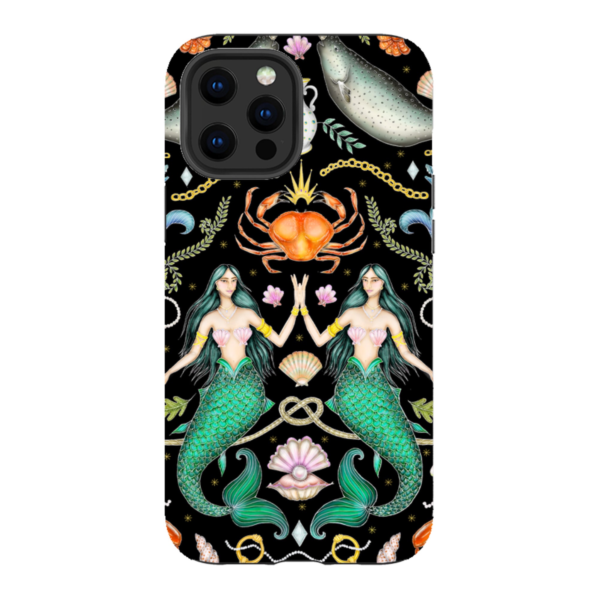iPhone Tough Case - Tritons Treasure By Catherine Rowe