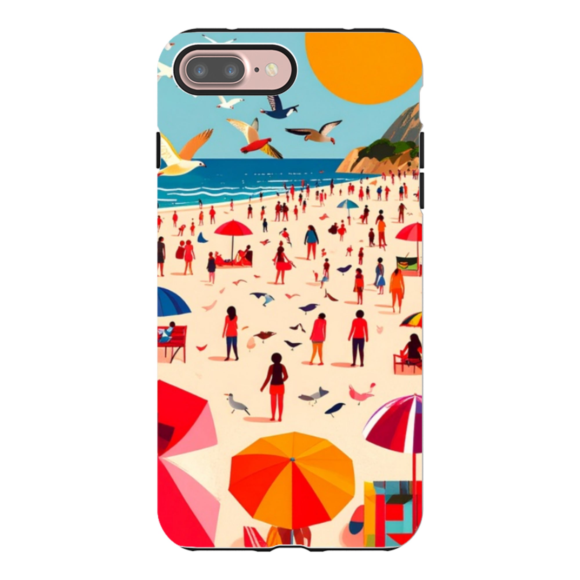 iPhone Tough Case - Mediterranean Beach Life