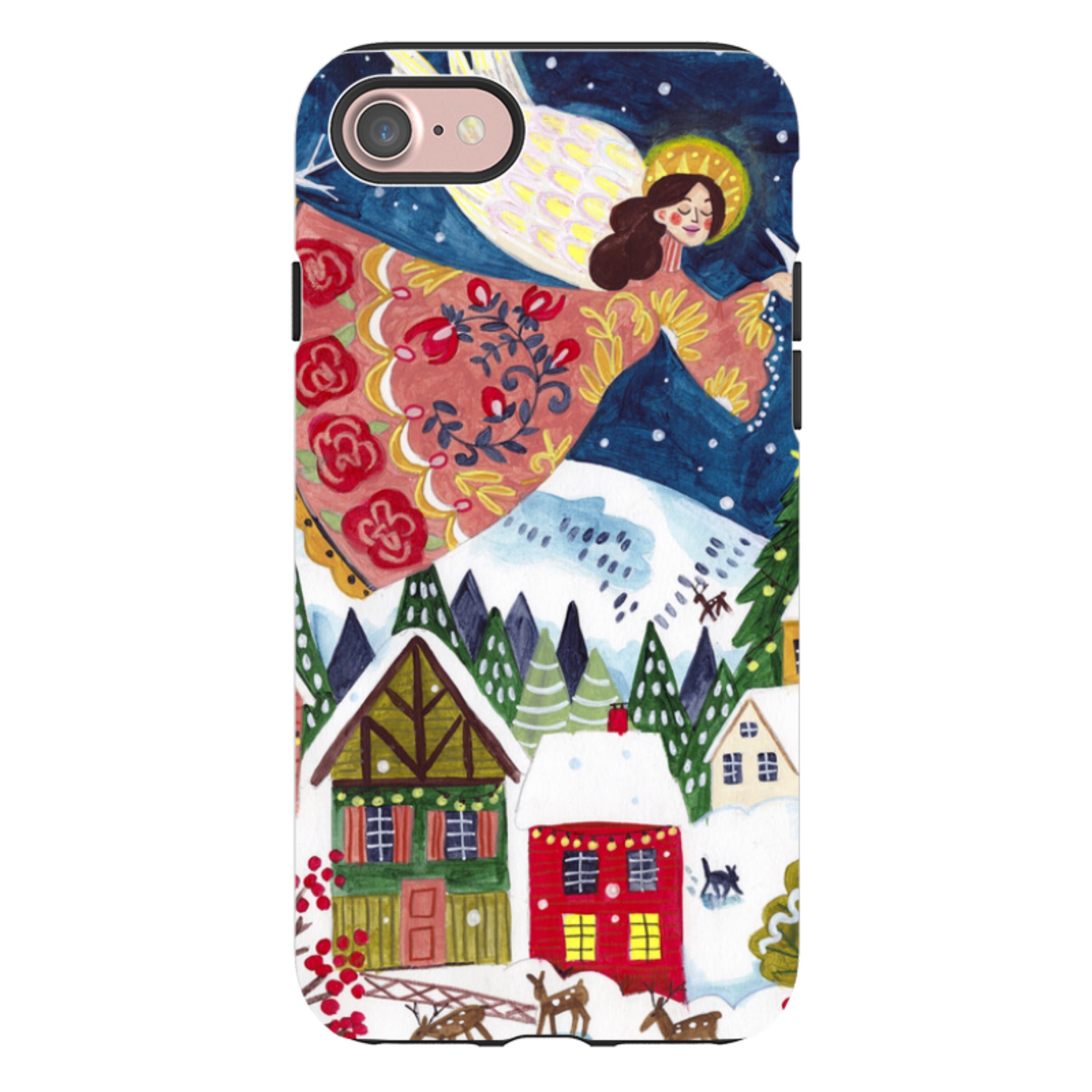 iPhone Tough Case - Angel By Caroline Bonne Muller