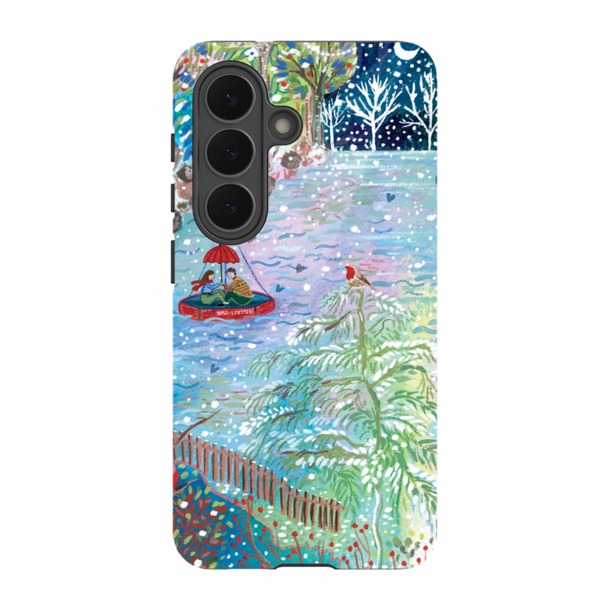 Samsung Tough Case - A Wee Winter Harbour By Emma Frances Grant