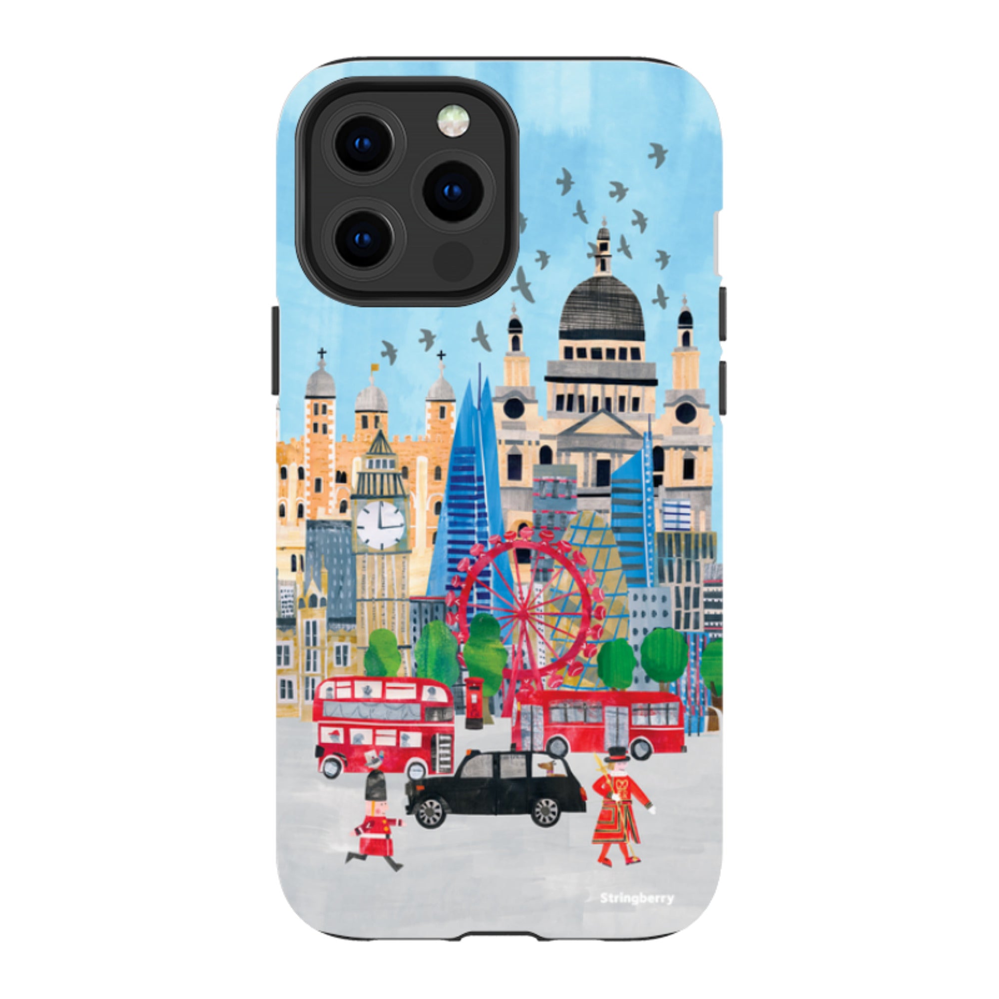 iPhone Tough Case - Spring In London By Tracey English