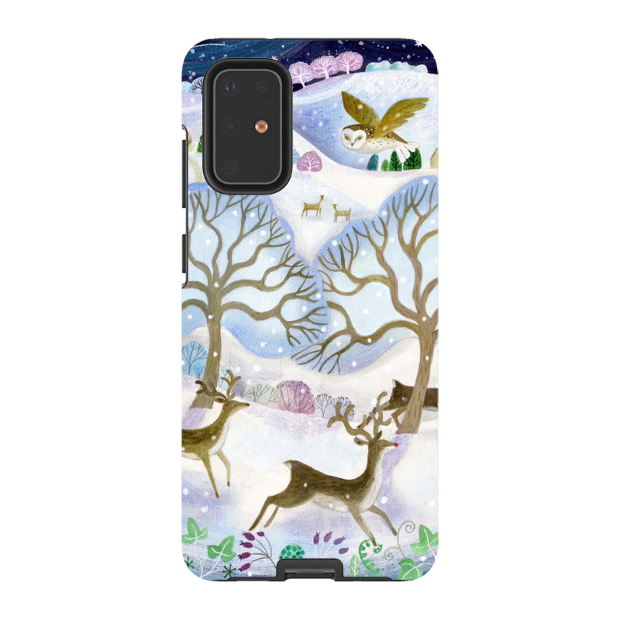Samsung Tough Case - Winter Deer By Bex Parkin