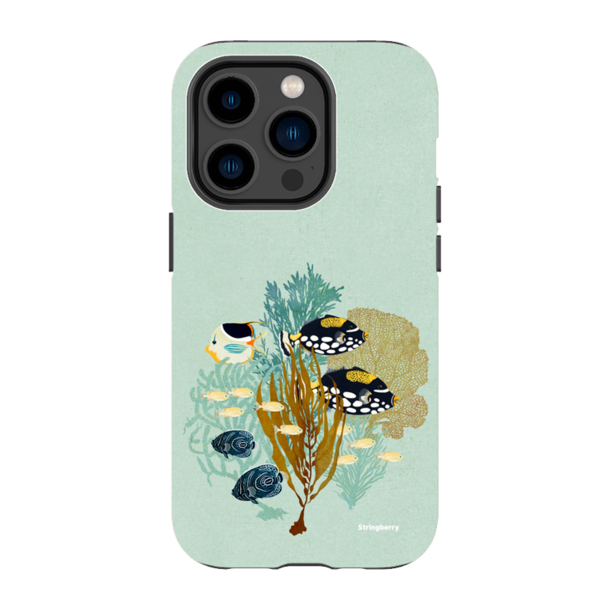 iPhone Tough Case - Fish Town By Katherine Quinn