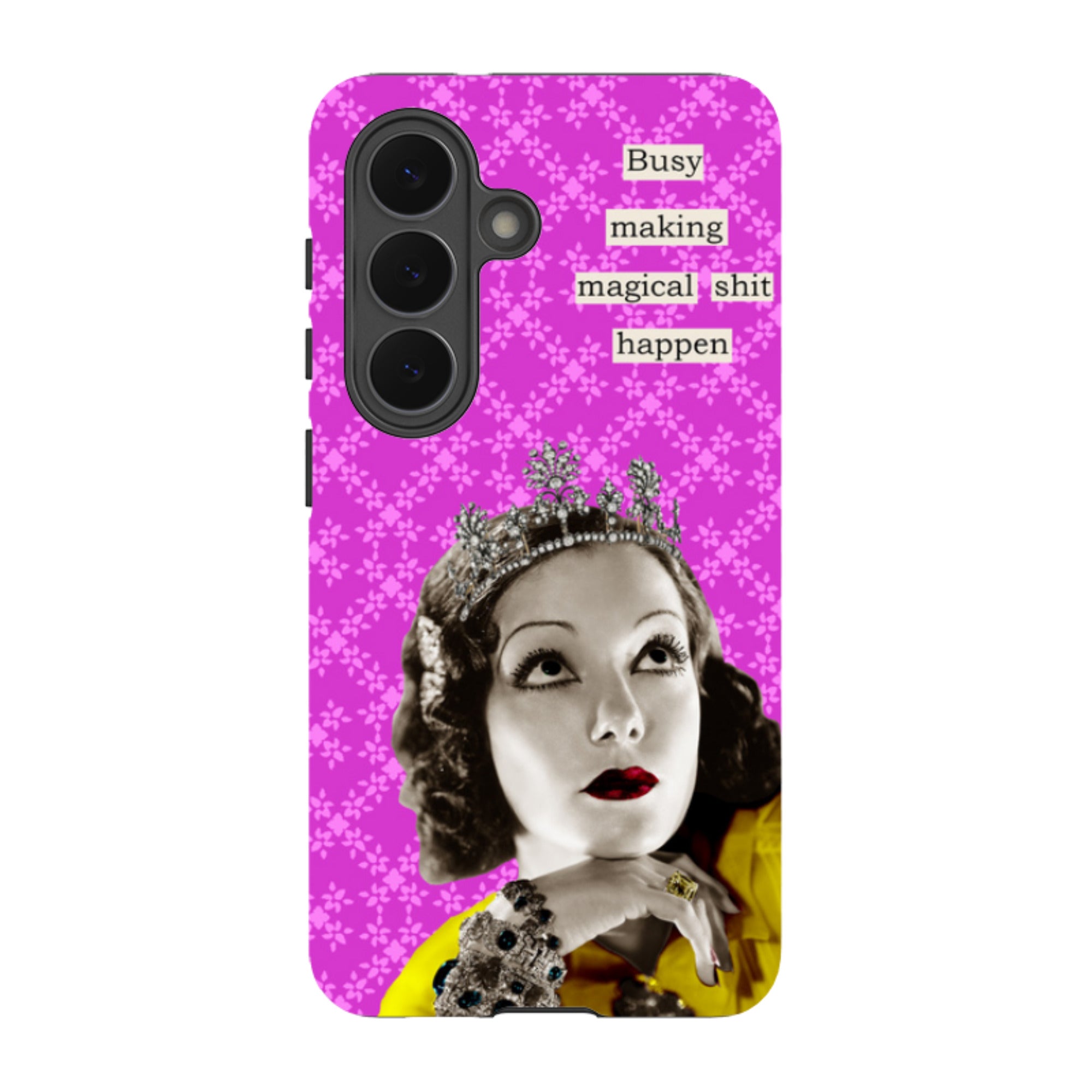 Samsung Tough Case - Busy Making Sh-t Happen By Clare Jordan
