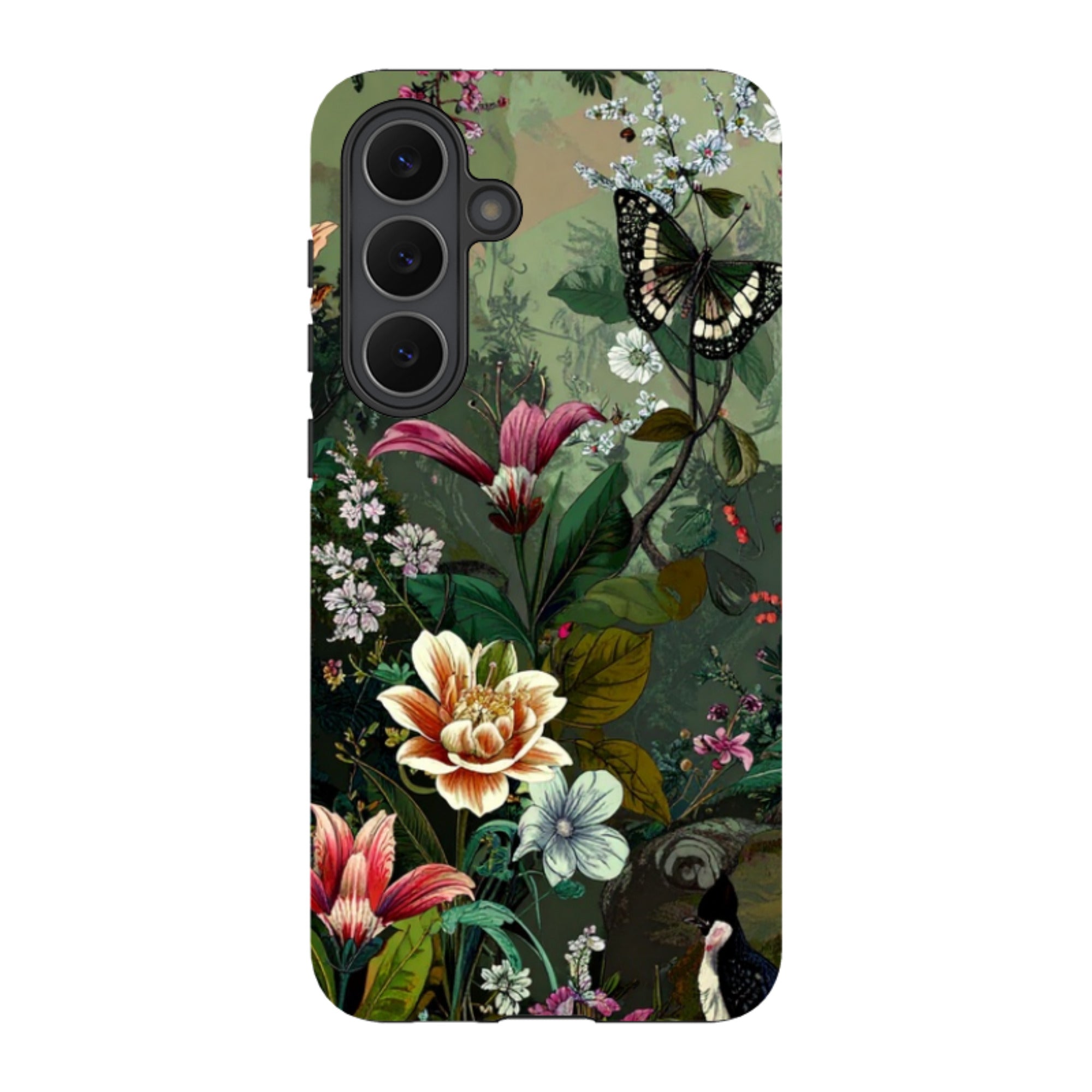 Samsung Tough Case - Green Vyne Butterfly
