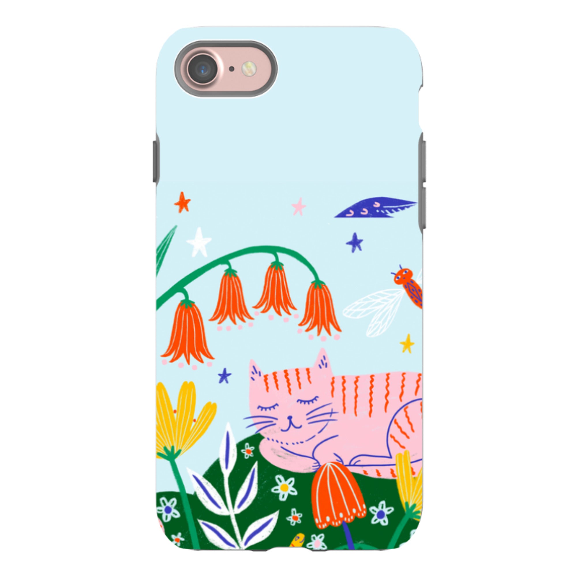 iPhone Tough Case - Cat By Lee Foster Wilson