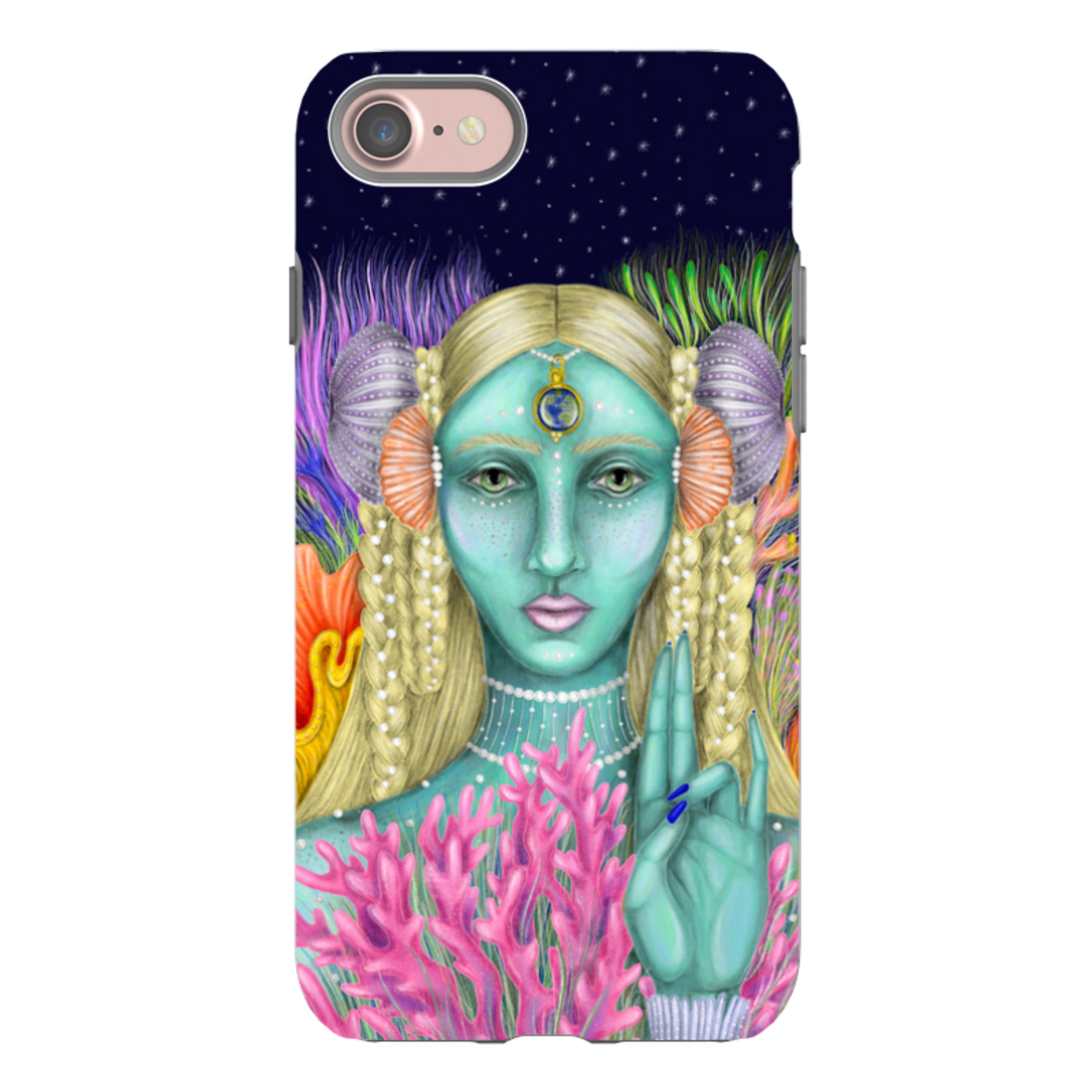 iPhone Tough Case - Corallum By Catherine Rowe