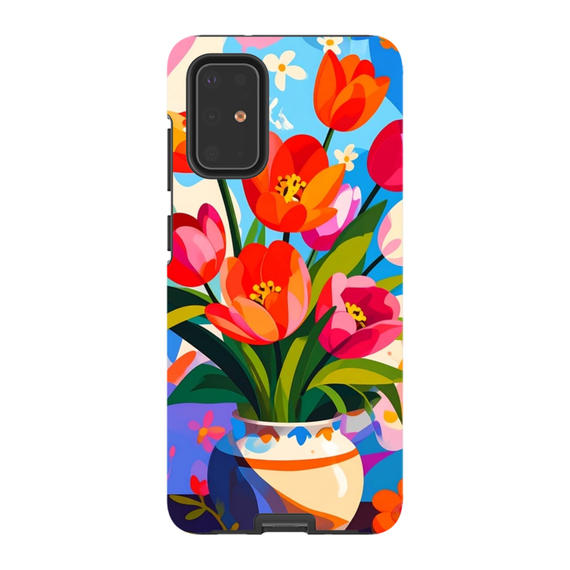 Samsung Tough Case - Tulip Pot Floral