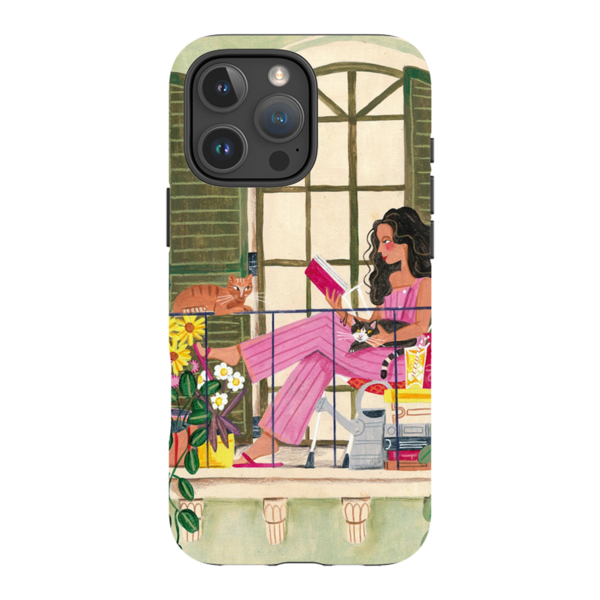 iPhone MagSafe Tough Case -  Balcony By Caroline Bonne Muller