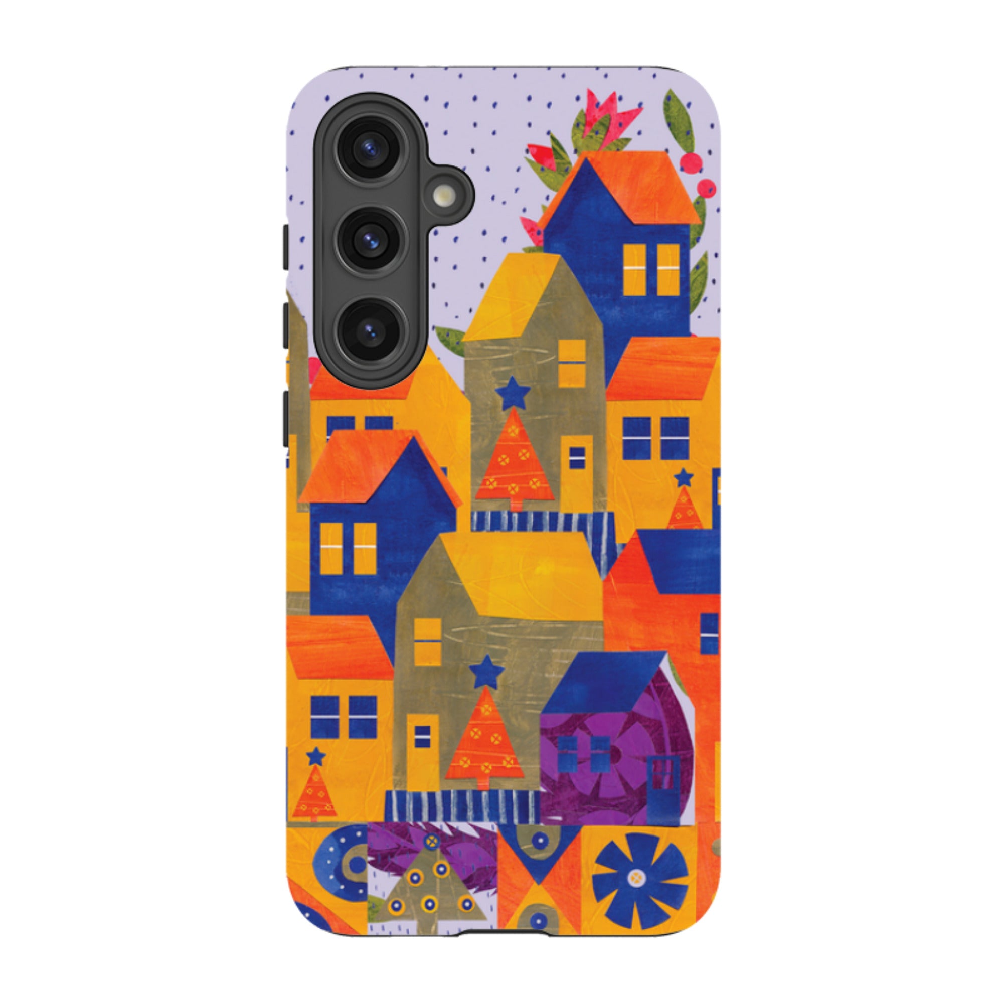 Samsung Tough Case - Winter Village I By Tracey English