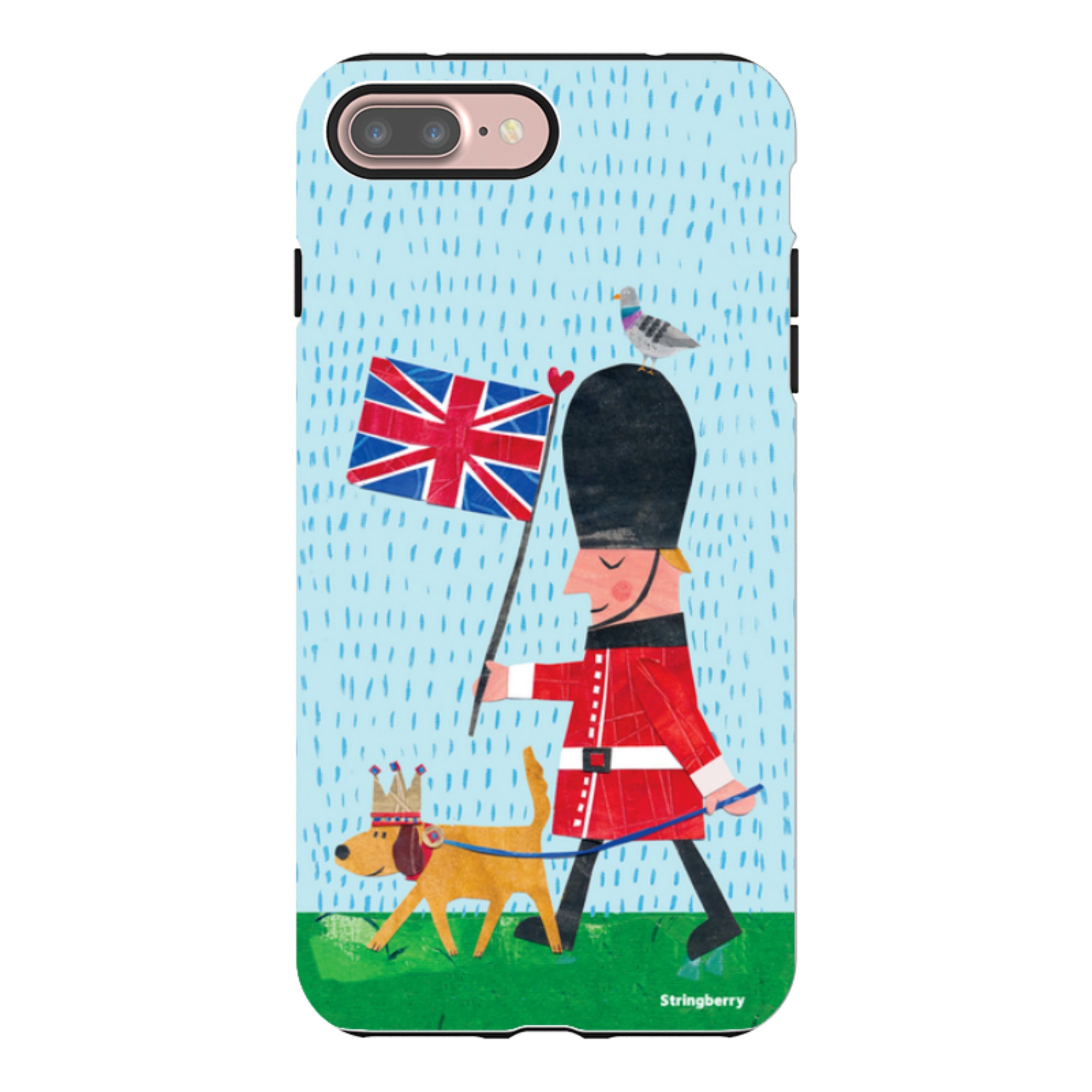 iPhone Tough Case - Welsh Guard By Tracey English