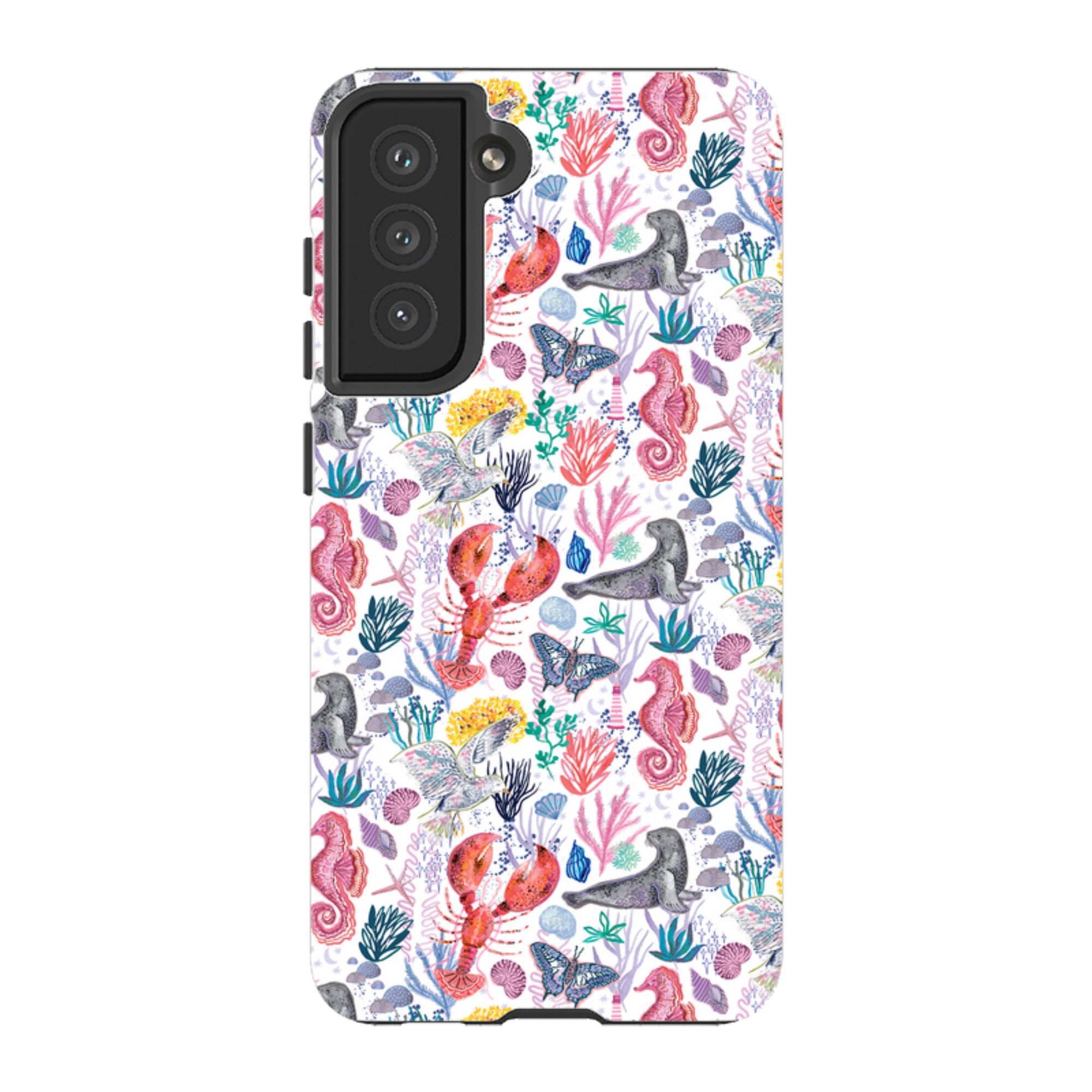 Samsung Tough  Case - Coastline Pattern B By Emma Frances Grant