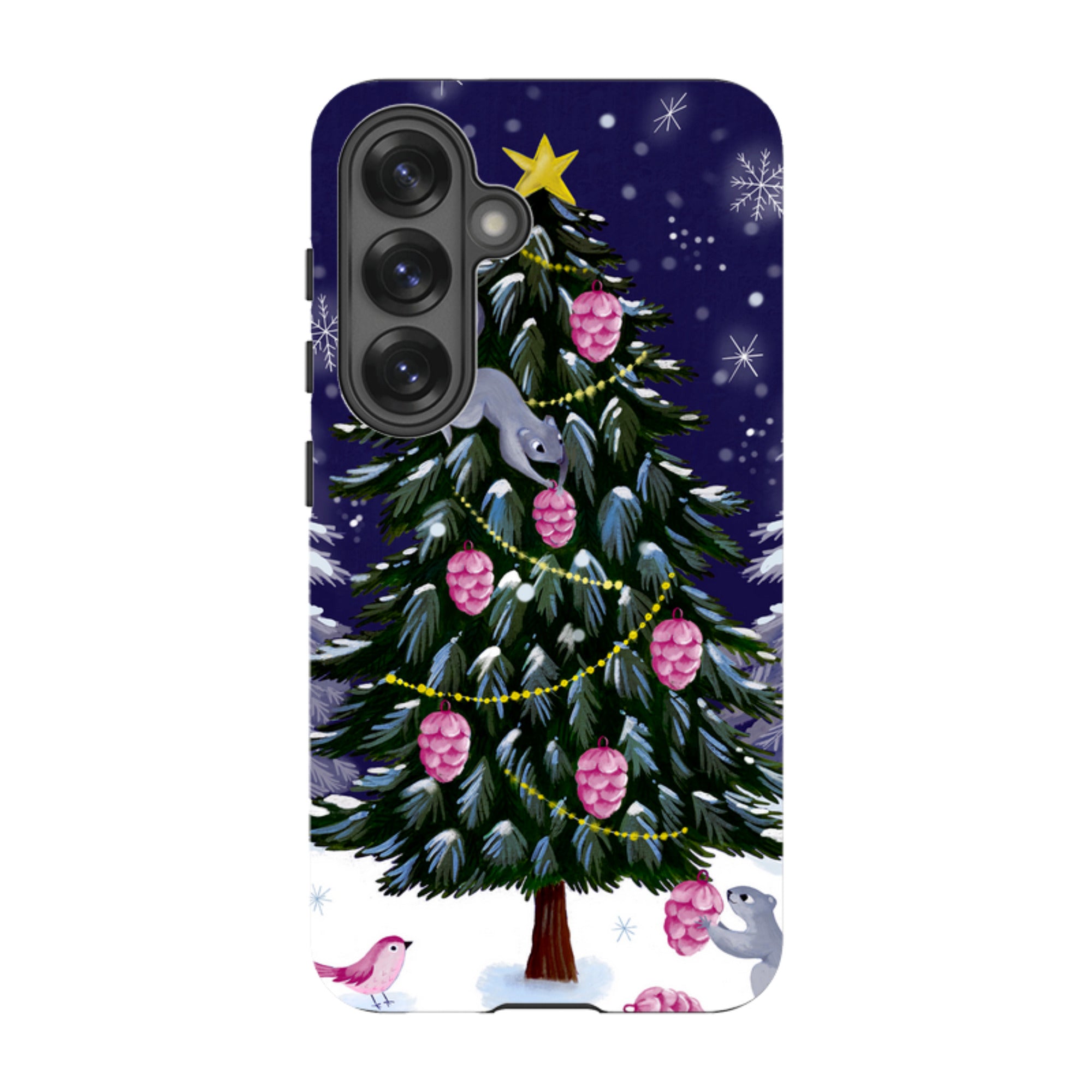 Samsung Tough Case - Squirrel Tree By Bex Parkin