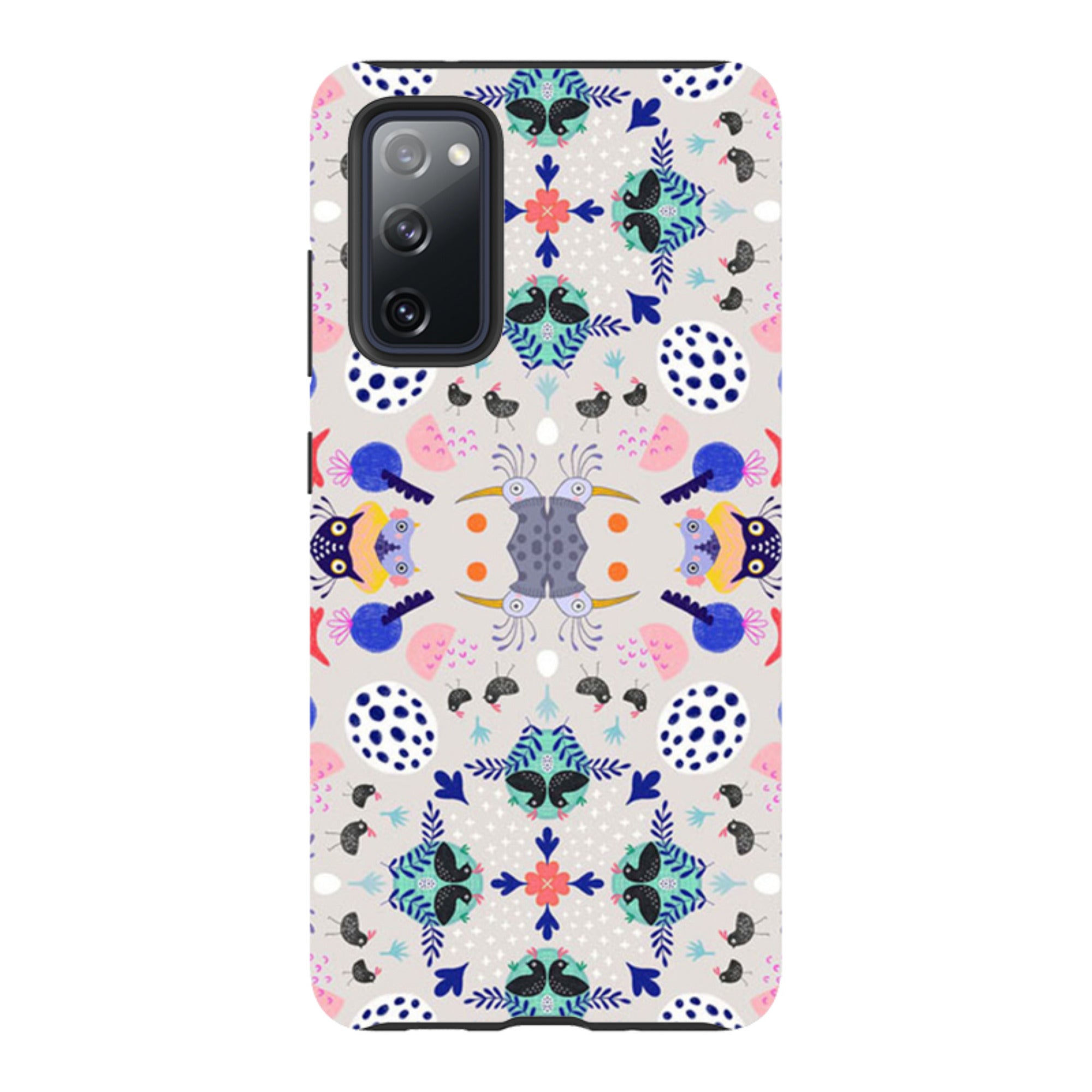 Samsung Tough Case - Crazybird Pattern By Mia Underwood