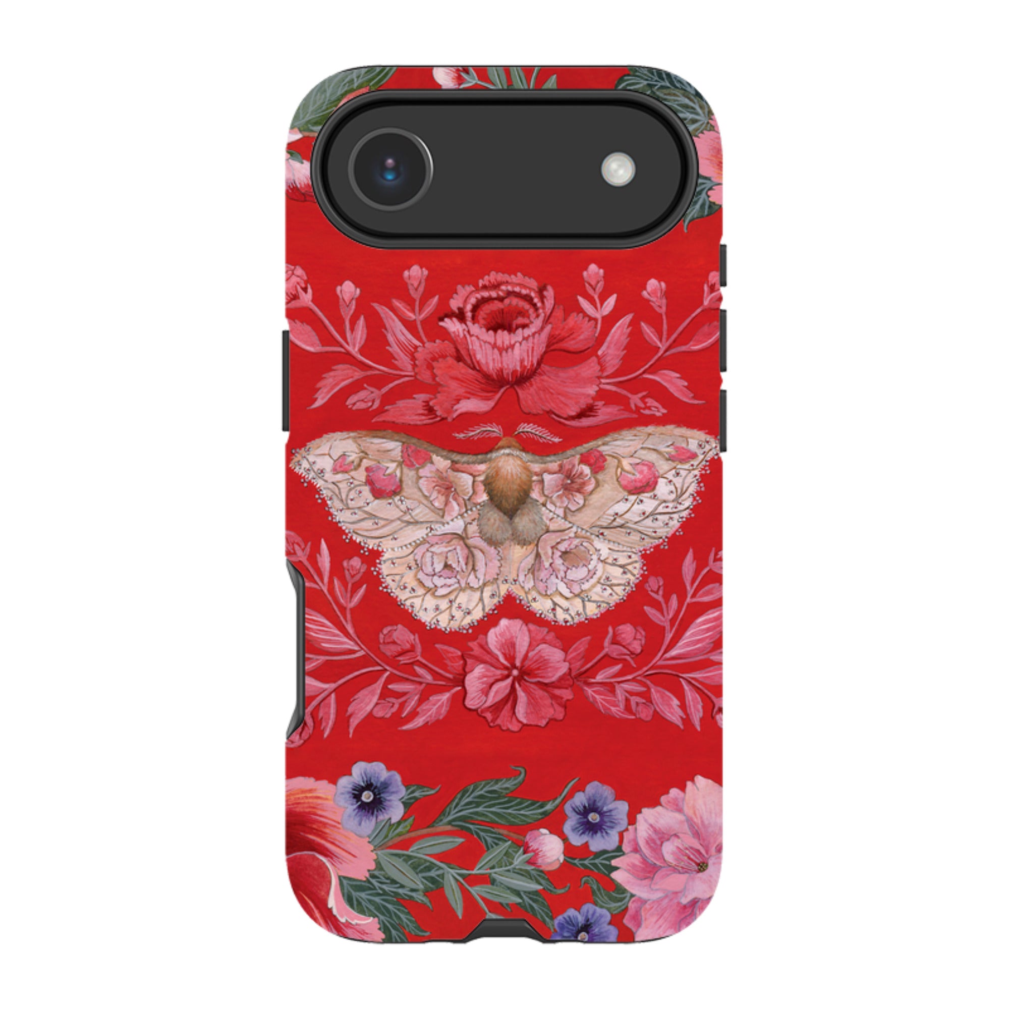 iPhone Tough Case - Blossom Moth By Maria Matos