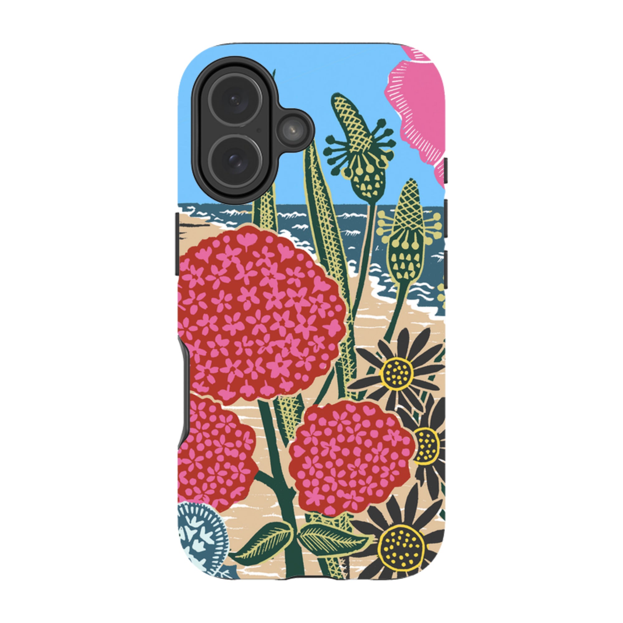 iPhone Tough Case - Beach By Kate Heiss