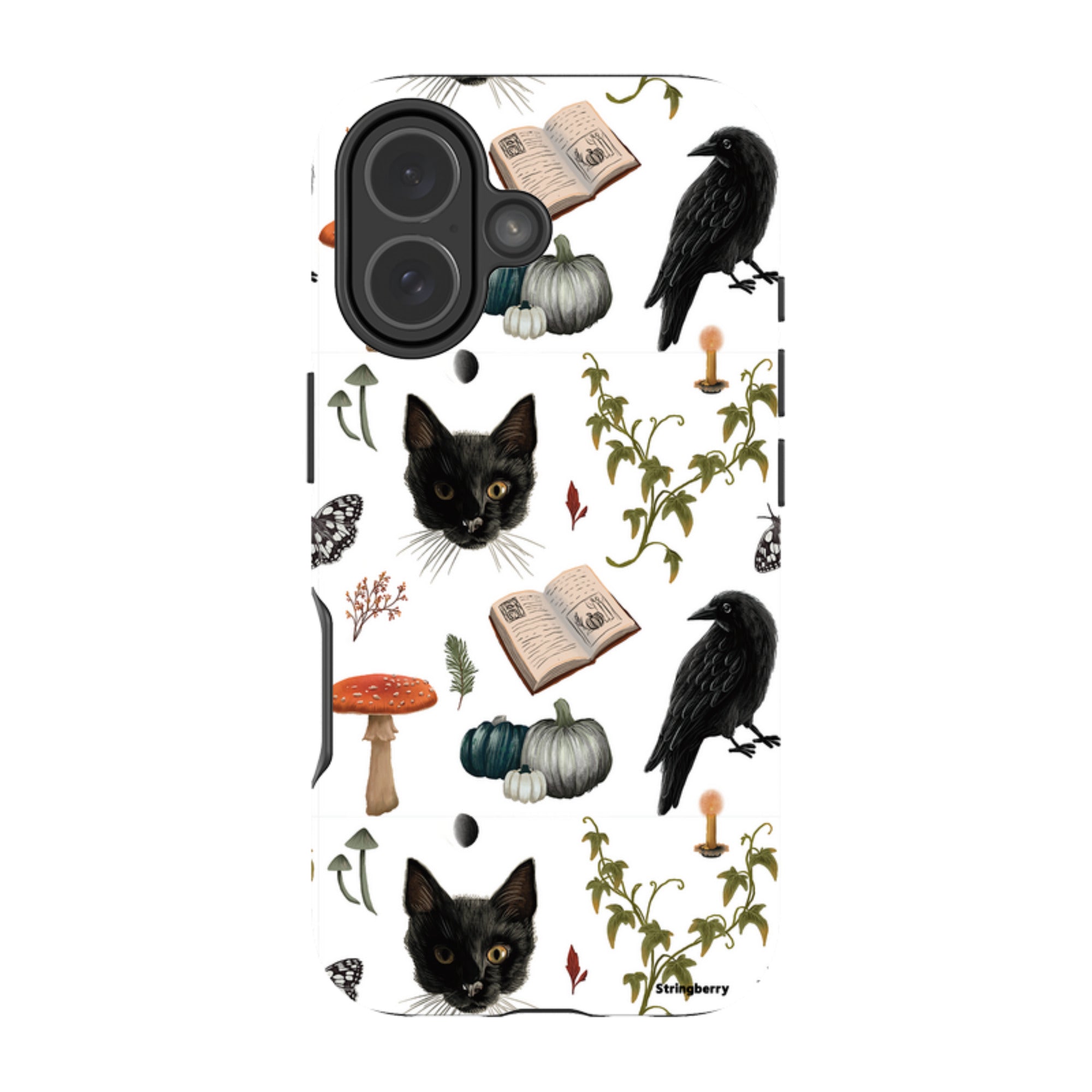 iPhone Tough Case - Halloween Pattern II By Anna Stead