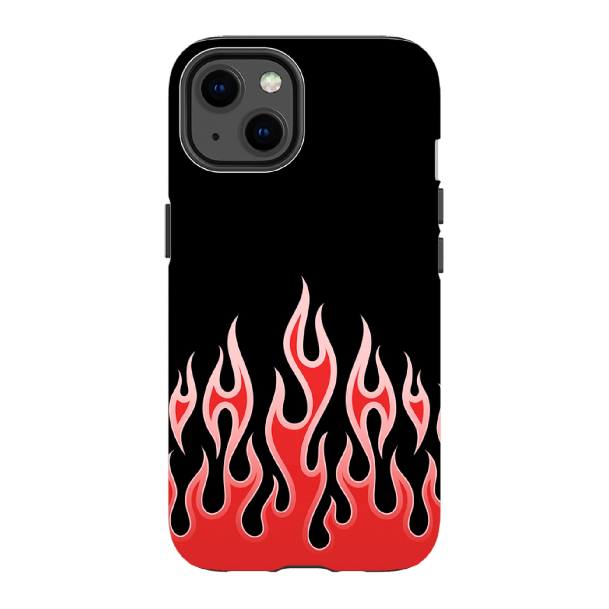 iPhone Tough Case - Red Flames