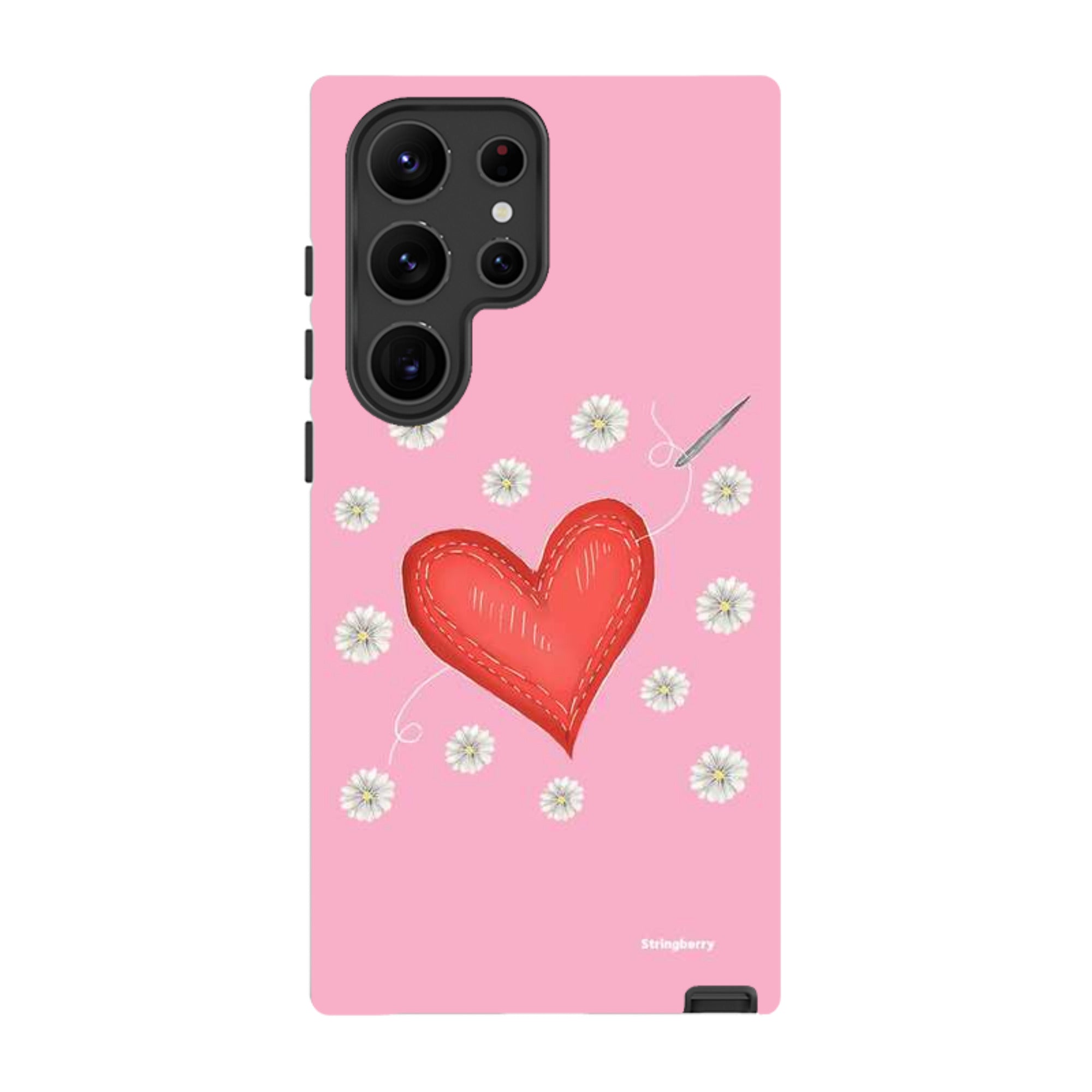 Samsung Tough Case - Love Heart Sewing By Catherine Rowe
