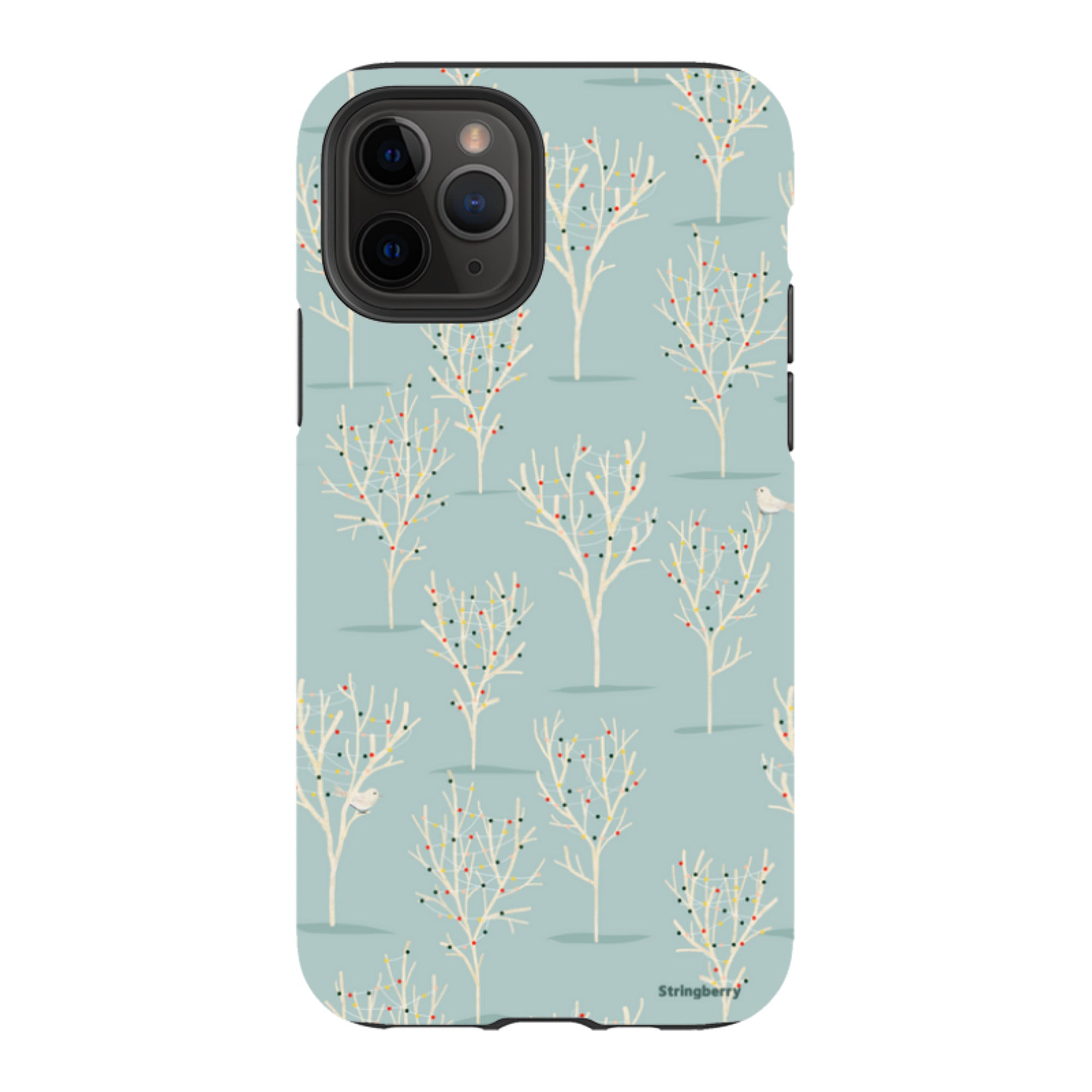 iPhone Tough Case - Winter Forest By Katherine Quinn