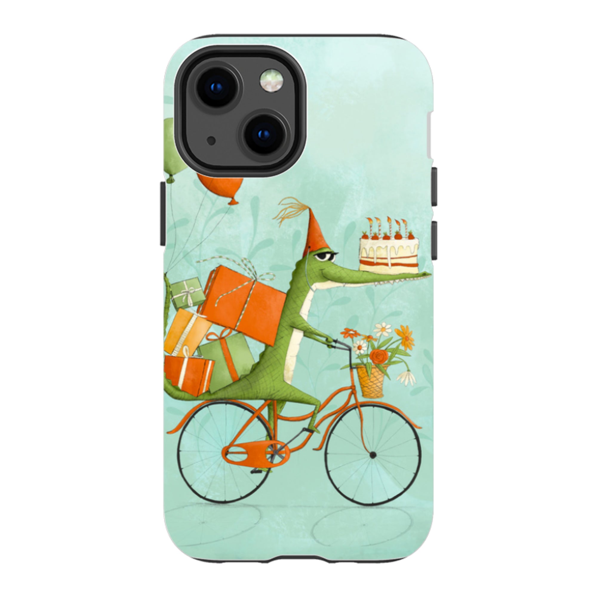 iPhone Tough Case - Happy Croc By Maja Lindberg