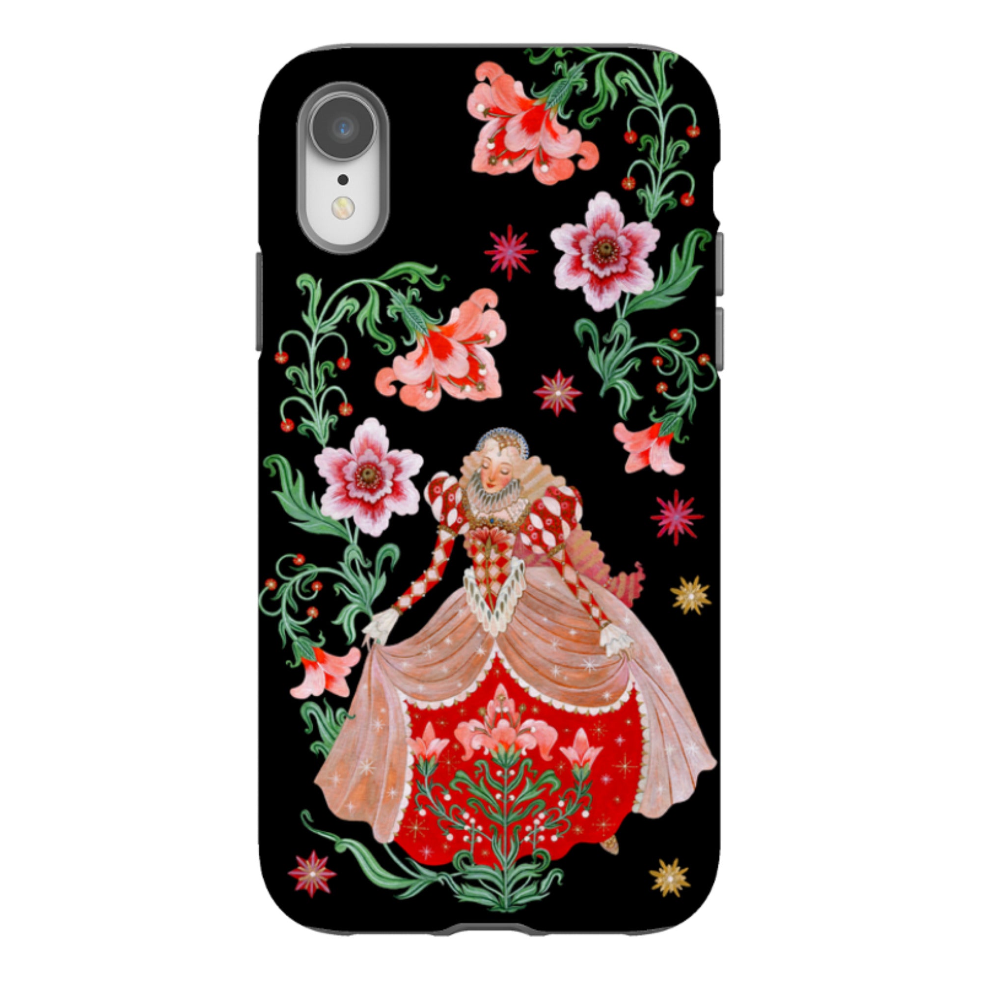 iPhone Tough  Case - Nine Ladies Dancing By Maria Matos