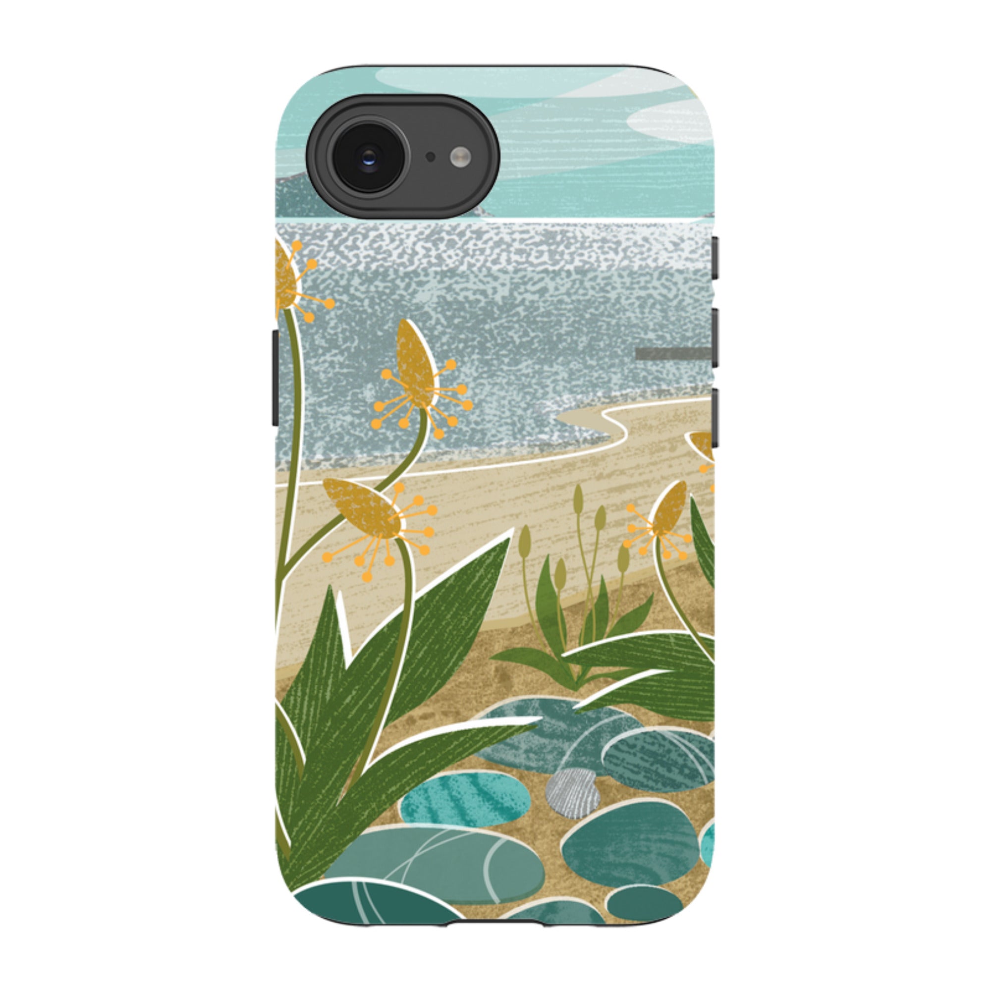 iPhone Tough Case - Shoreline By Liane Payne
