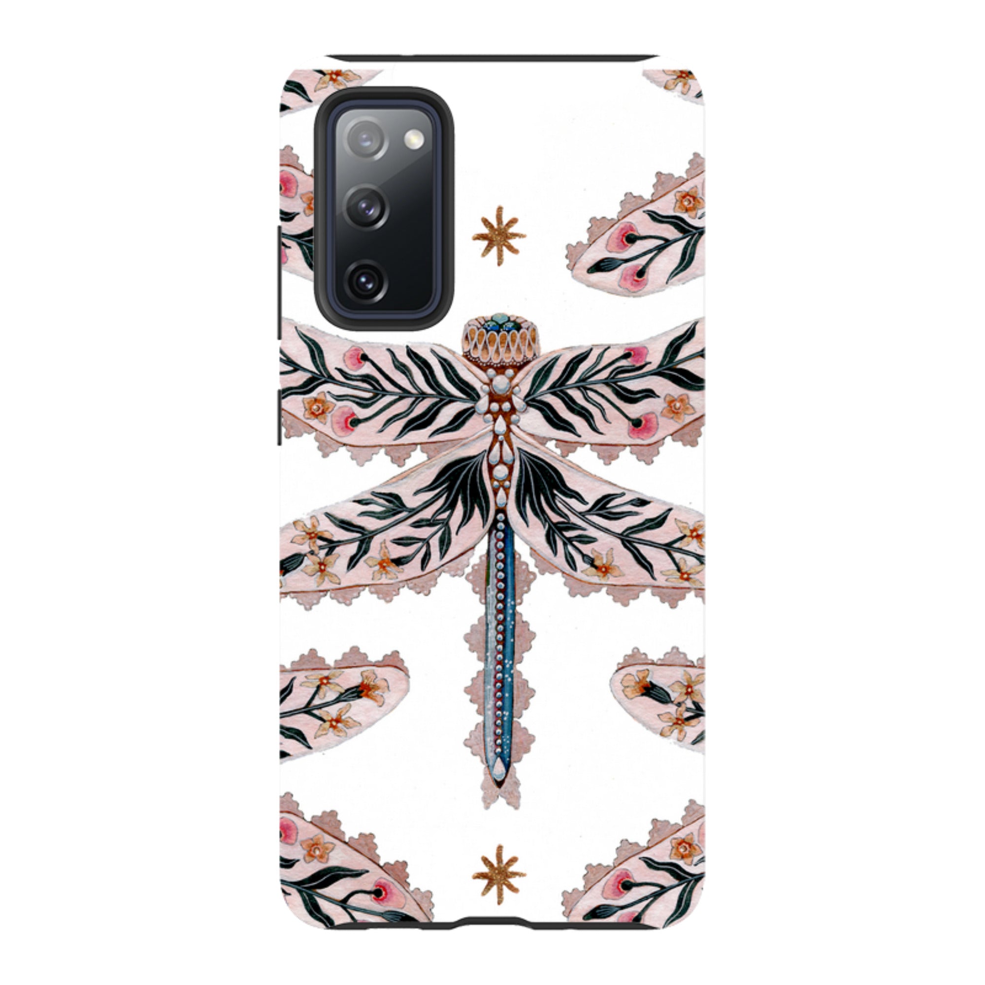 Samsung Tough Case - Dragonfly Pattern By Maria Matos
