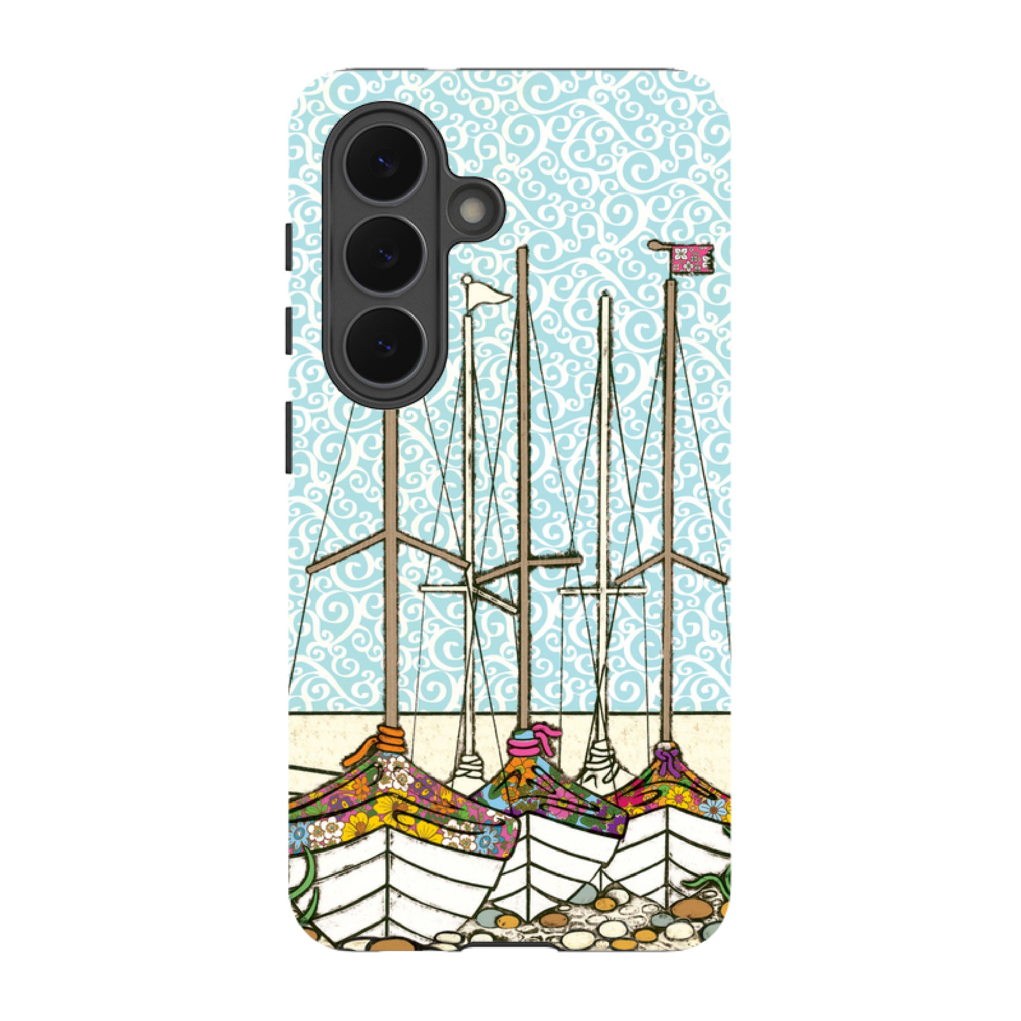 Samsung Tough Case - Boats At Rest By Amelia Bowman