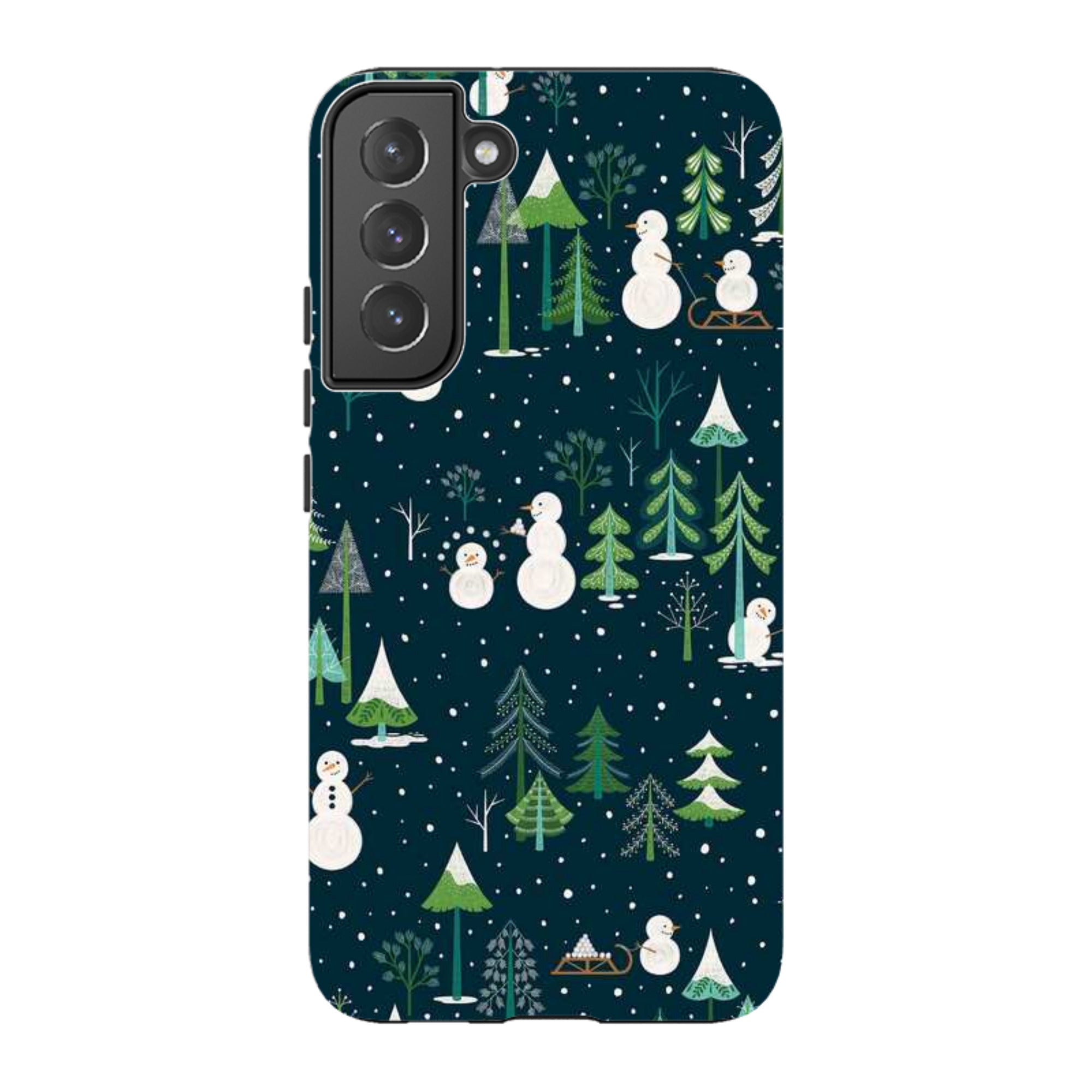 Samsung Tough Case - Snowman Playground By Jenny Zemanek