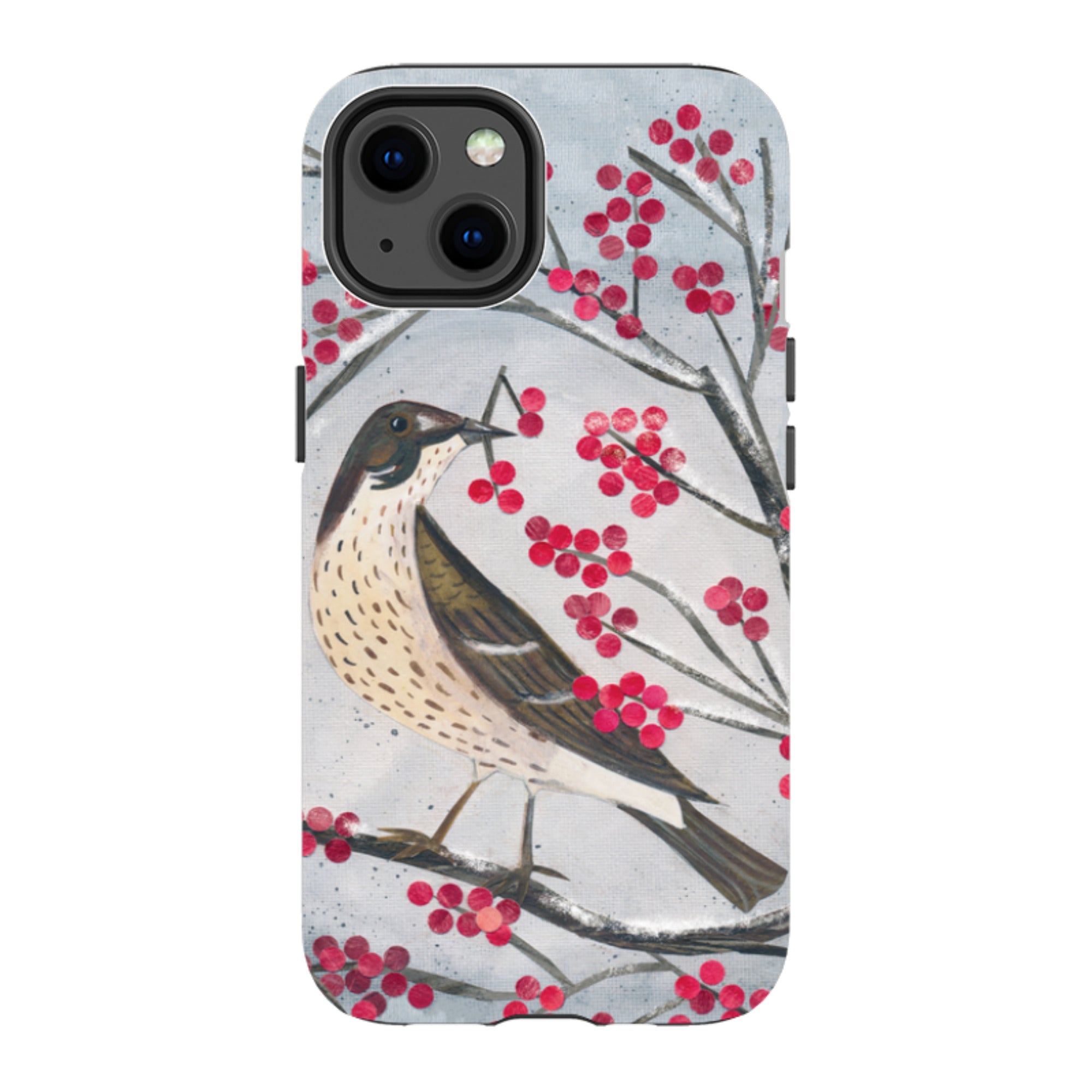 iPhone Tough Case - Mistle Thrush By Tracey English