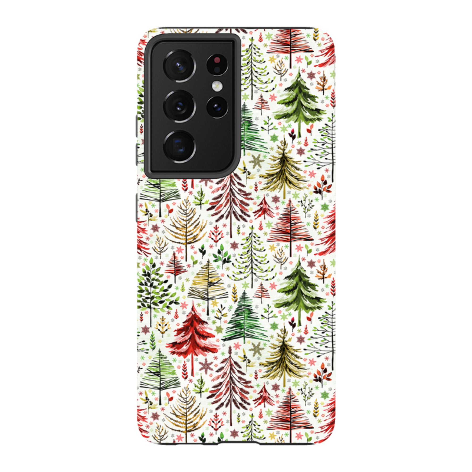 Samsung Tough Case - Xmas Trees By Elisabeth Haager