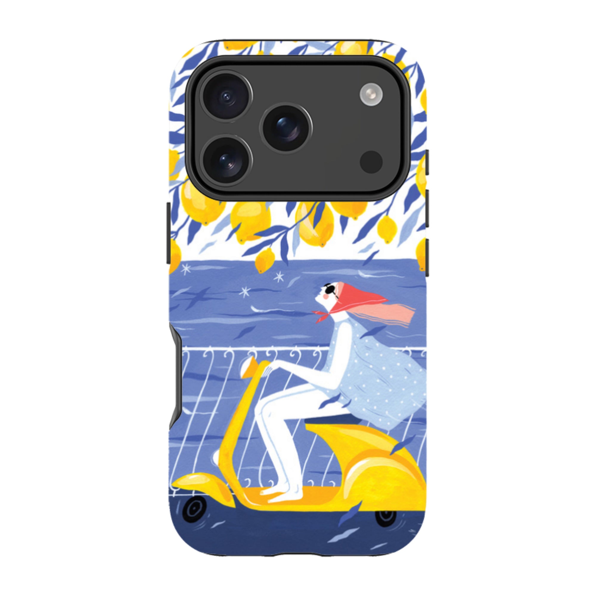 iPhone Tough Case - Amalfi Ride By Madalina Andronic