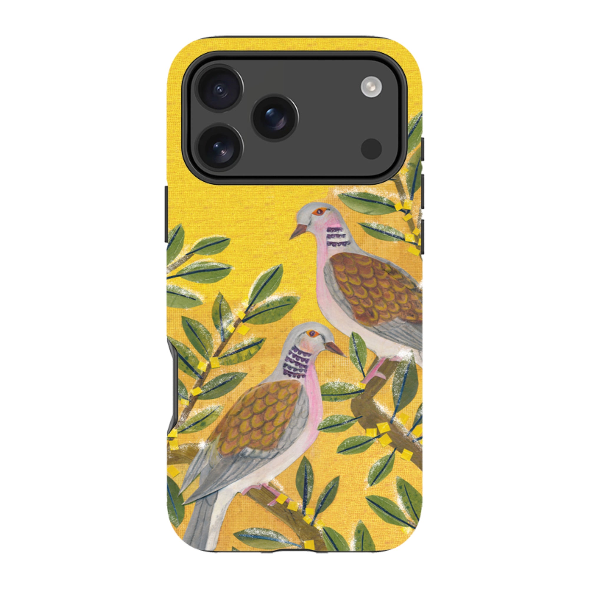 iPhone MagSafe Tough Case - Two Turtle Doves By Tracey English