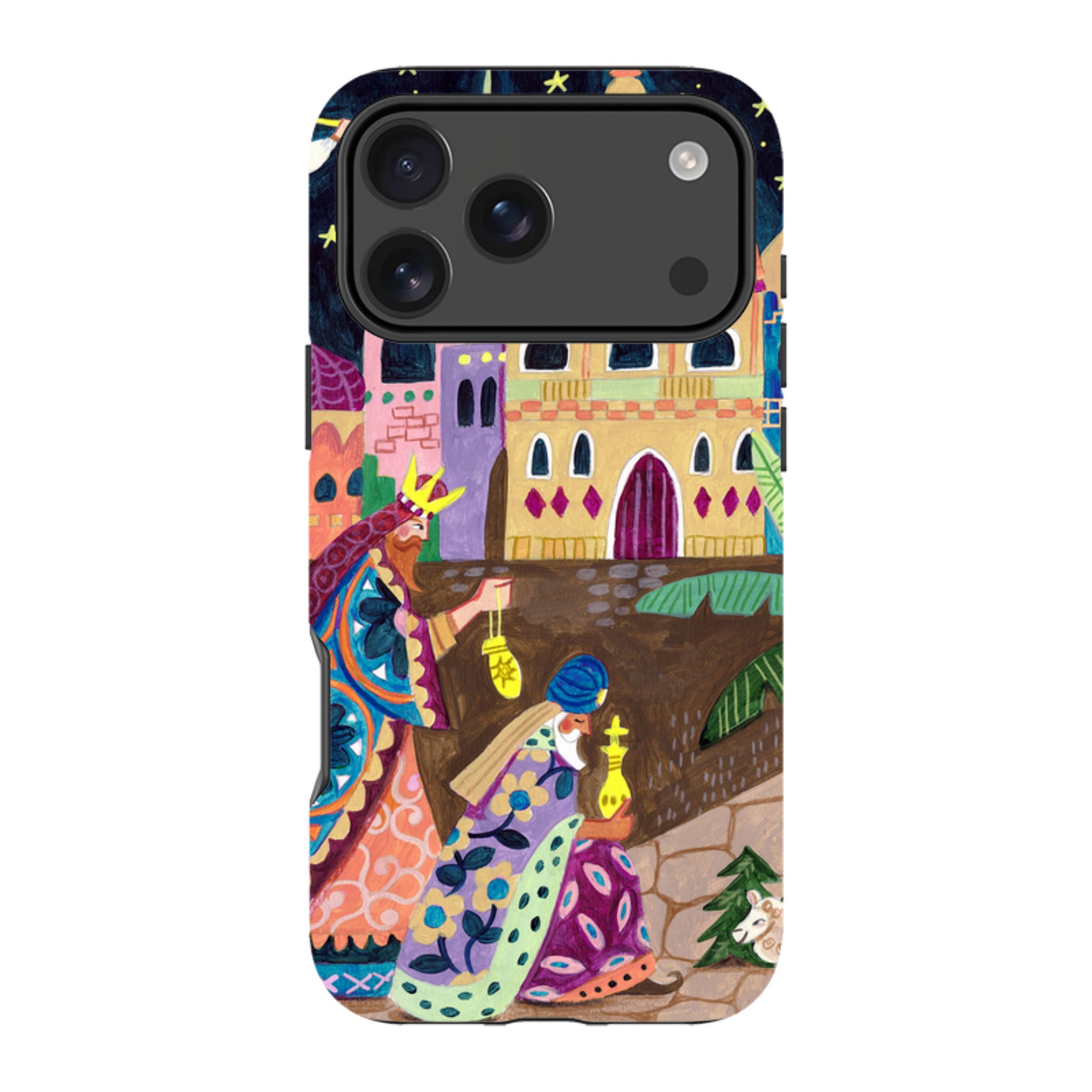iPhone Tough Case - Wisemen II By Caroline Bonne Muller