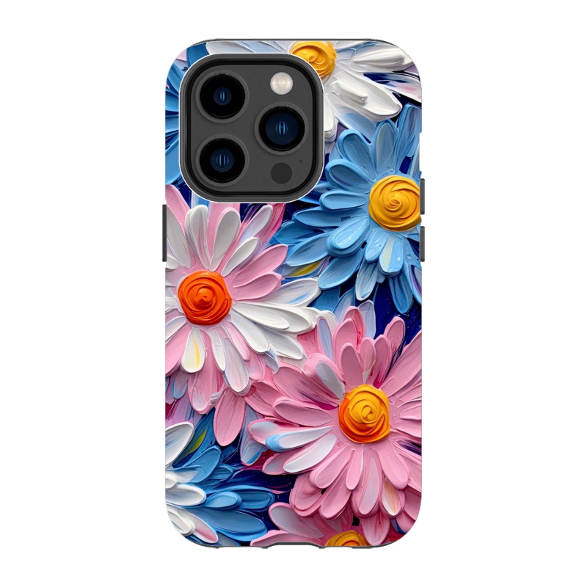 iPhone MagSafe Tough Case - Pink Daisies