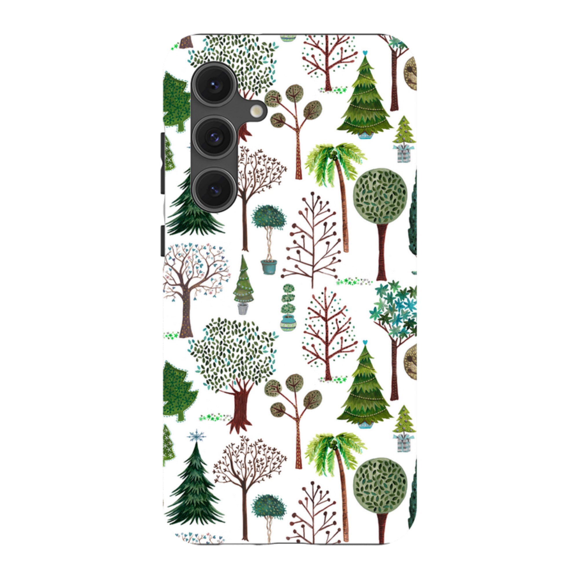 Samsung Tough Case - Xmas Trees By Caroline Bonne Muller