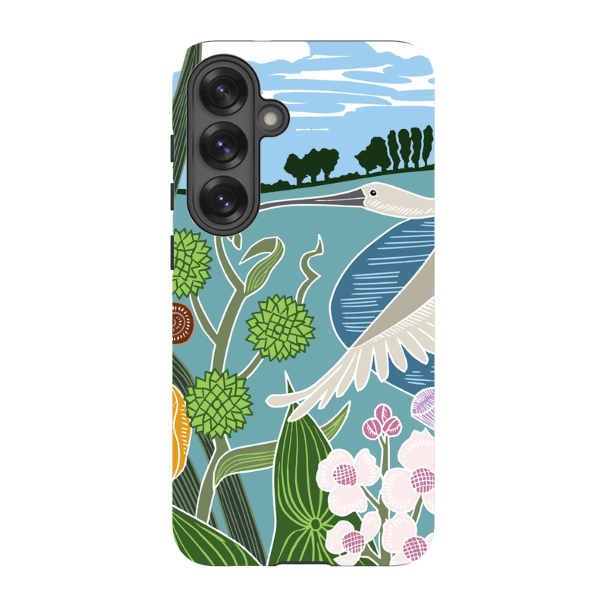 Samsung Tough Case - Spoonbill By Kate Heiss