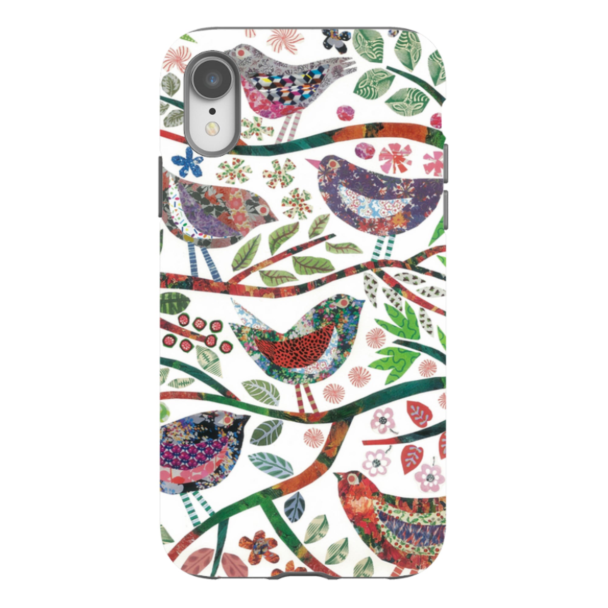 iPhone Tough Case - Vintage Birds By Jane Robbins