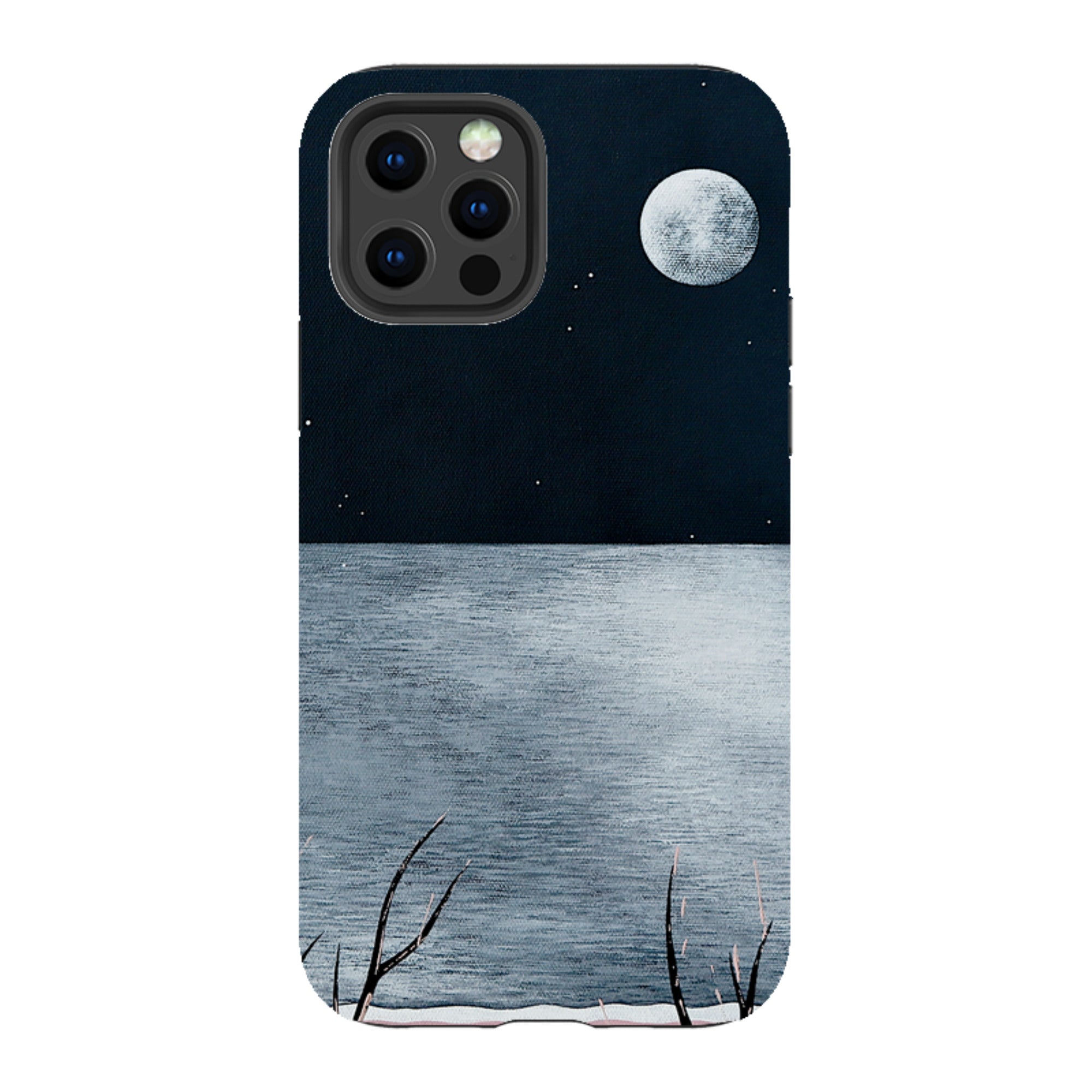 iPhone Tough Case - Night Of The Huge Moon By Natasha Newton