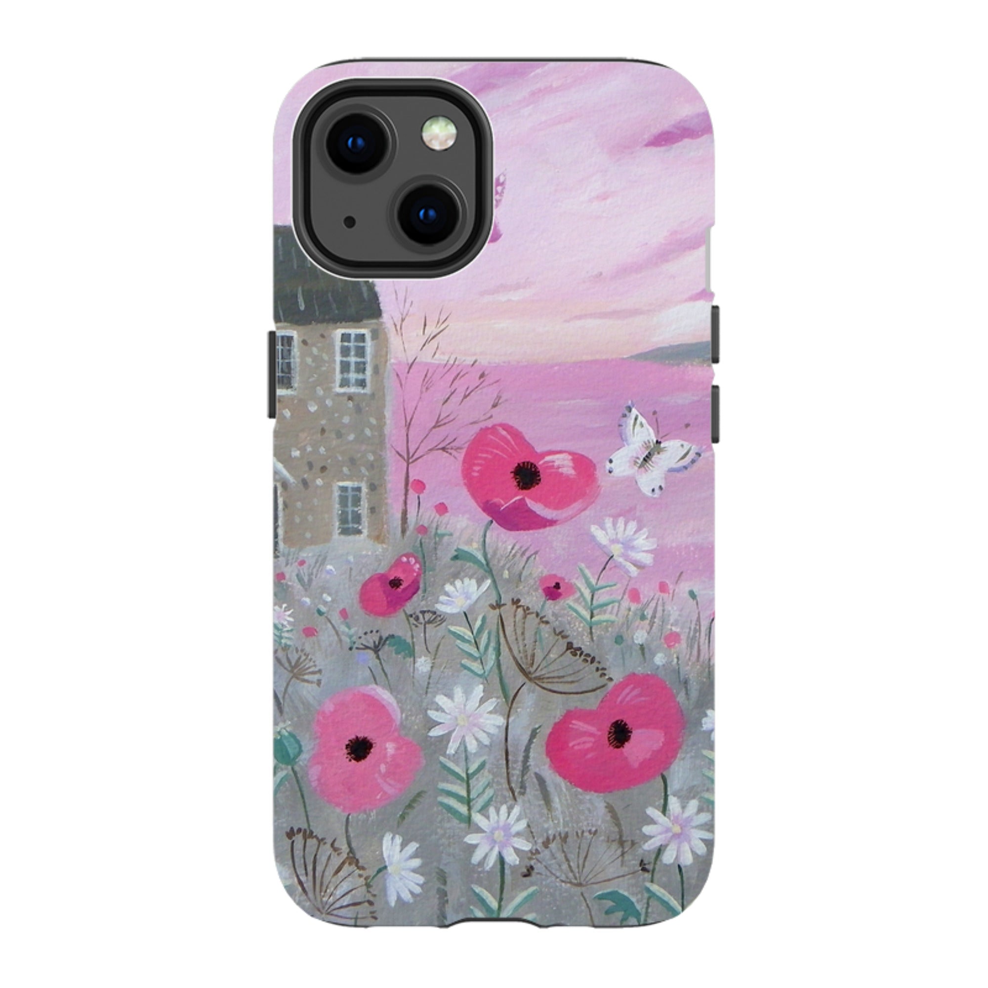 iPhone Tough Case - Seaside Flowers By Mary Stubberfield