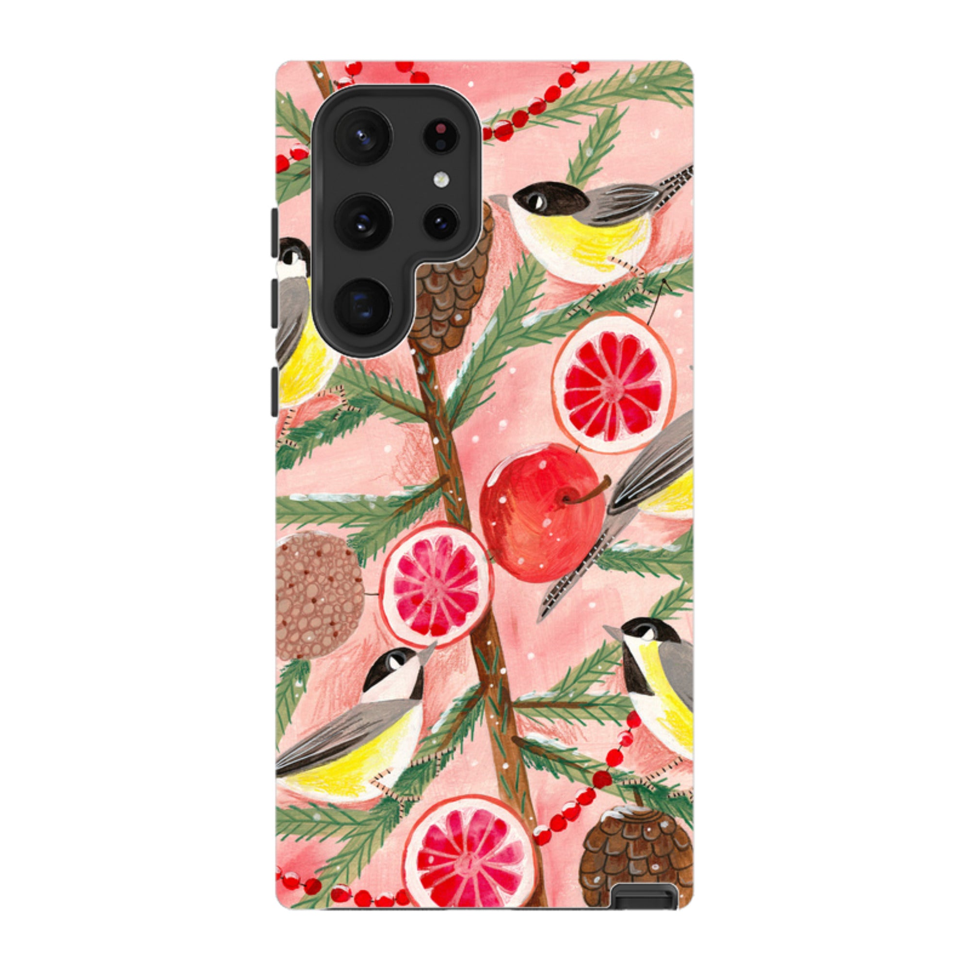 Samsung Tough Case - Chickadee By Caroline Bonne Muller